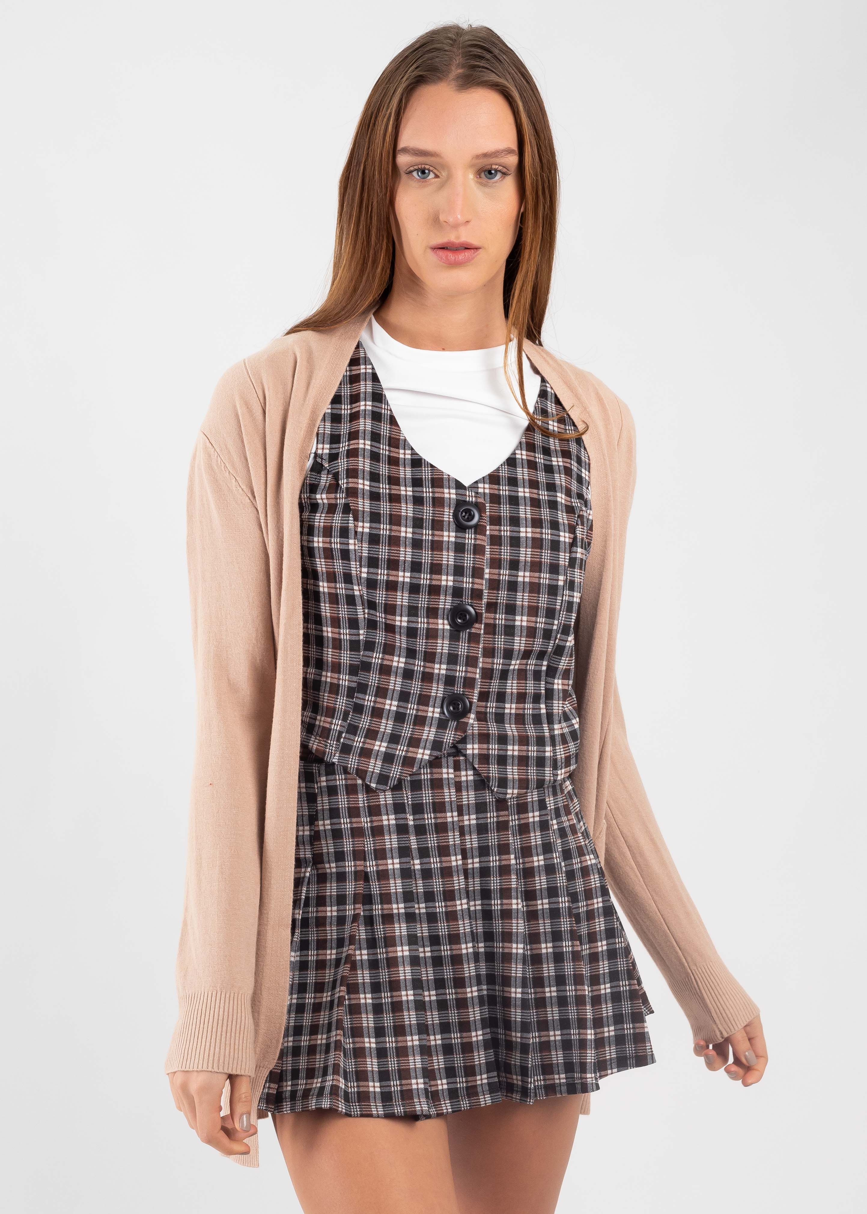 Cárdigan liso cuello redondo sold by Shasa product image thumbnail 2