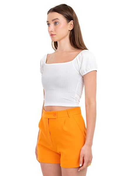 Top manga corta abullonada textura sold by Shasa product image thumbnail 3