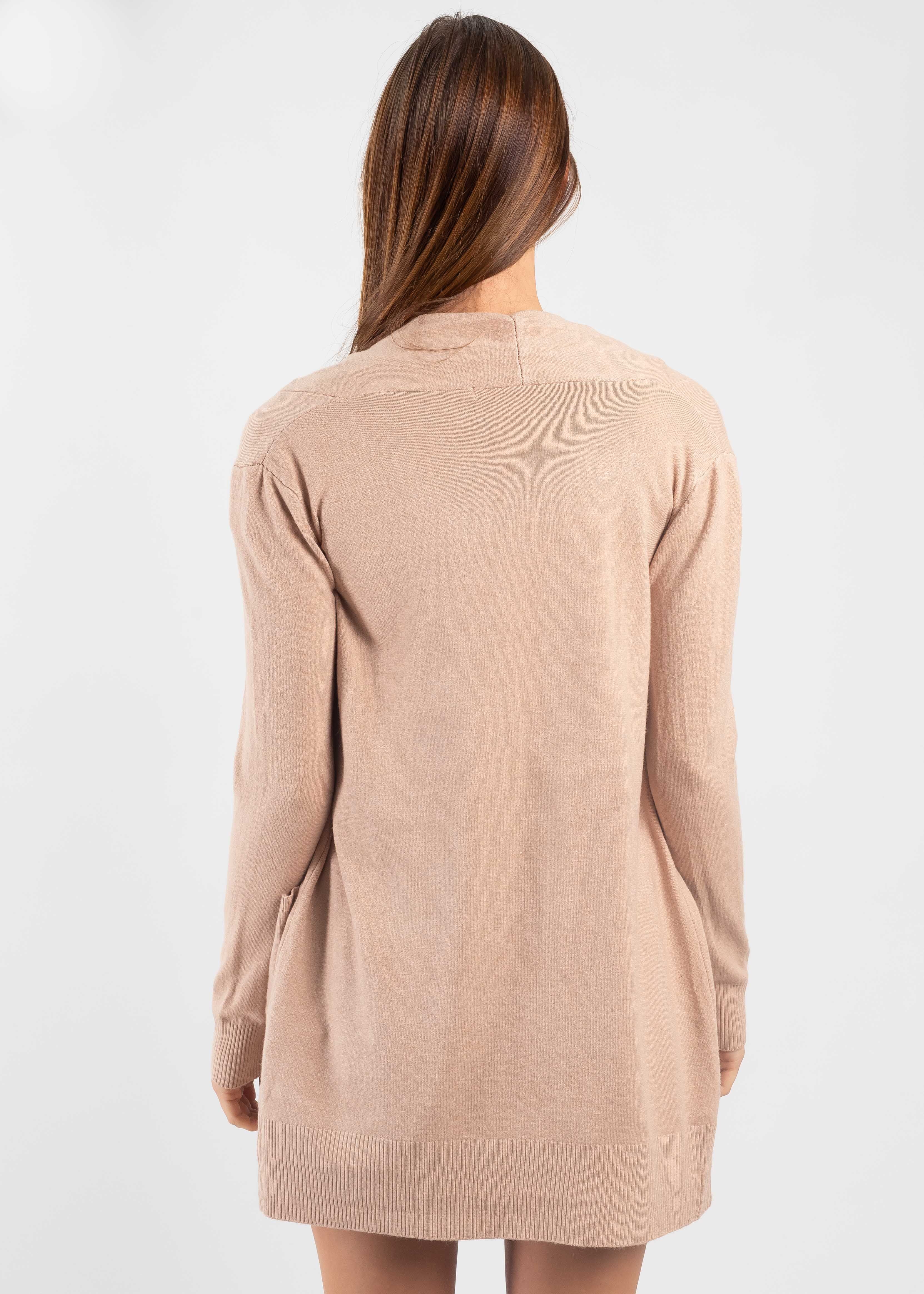 Cárdigan liso cuello redondo sold by Shasa product image thumbnail 4