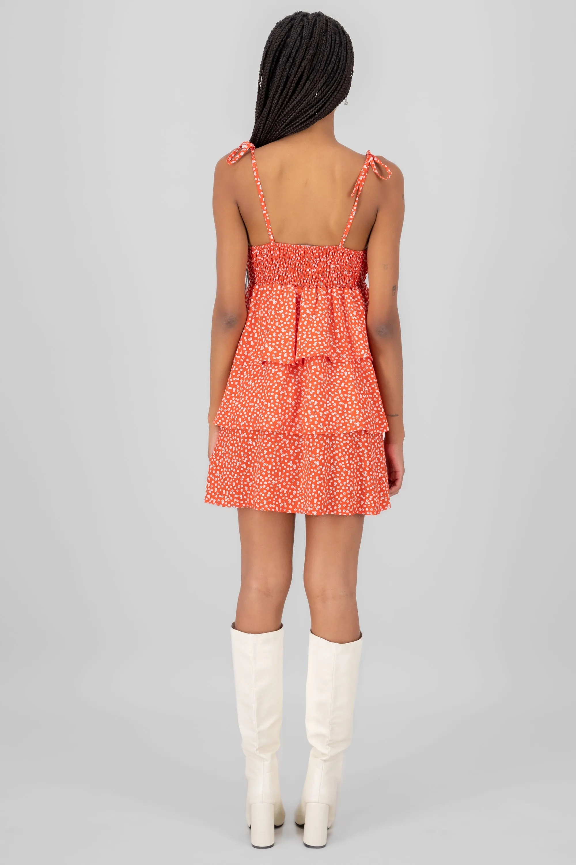 Vestido estampado flores sold by Shasa product image thumbnail 4