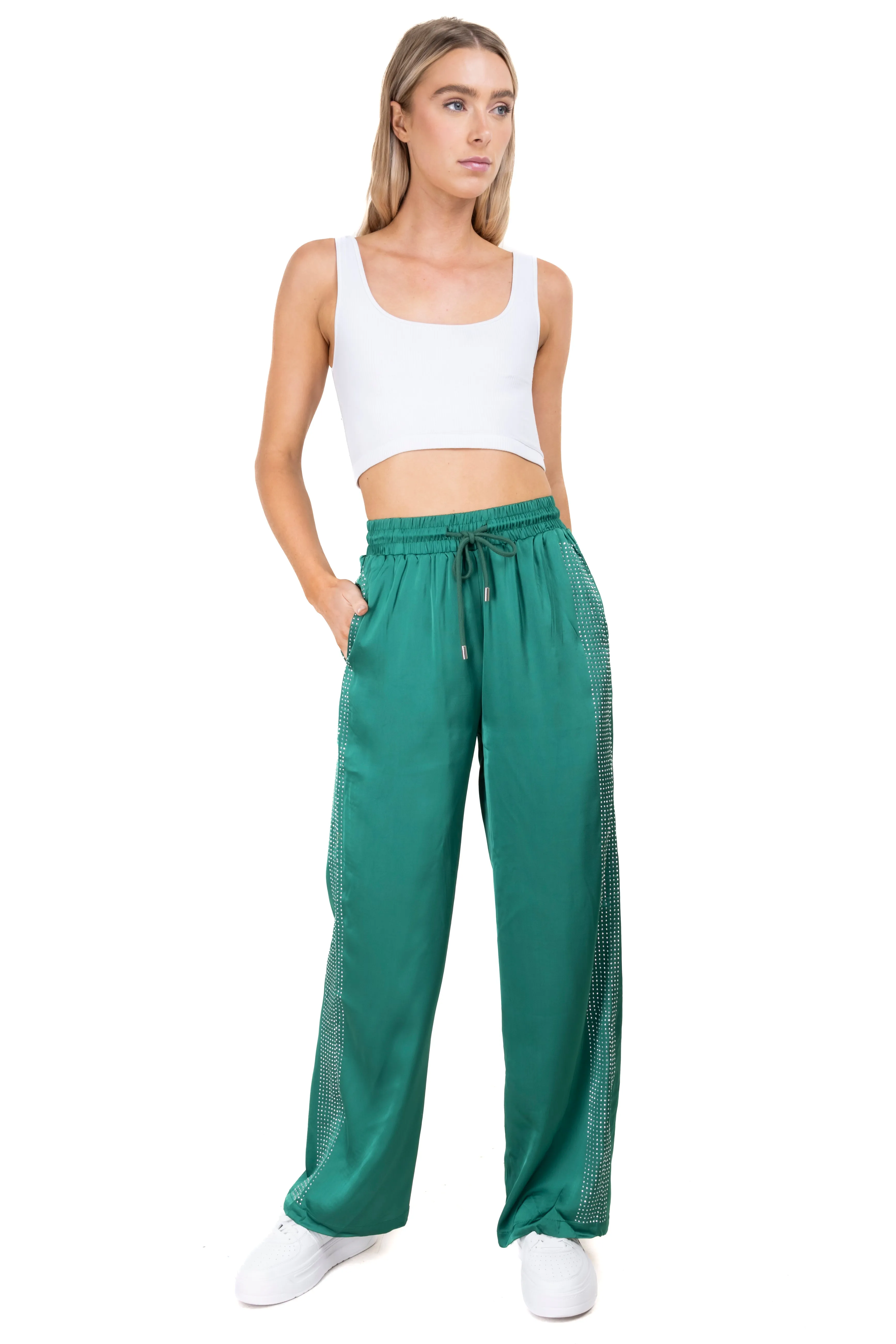 Pantalon amplio liso sold by Shasa product image thumbnail 2