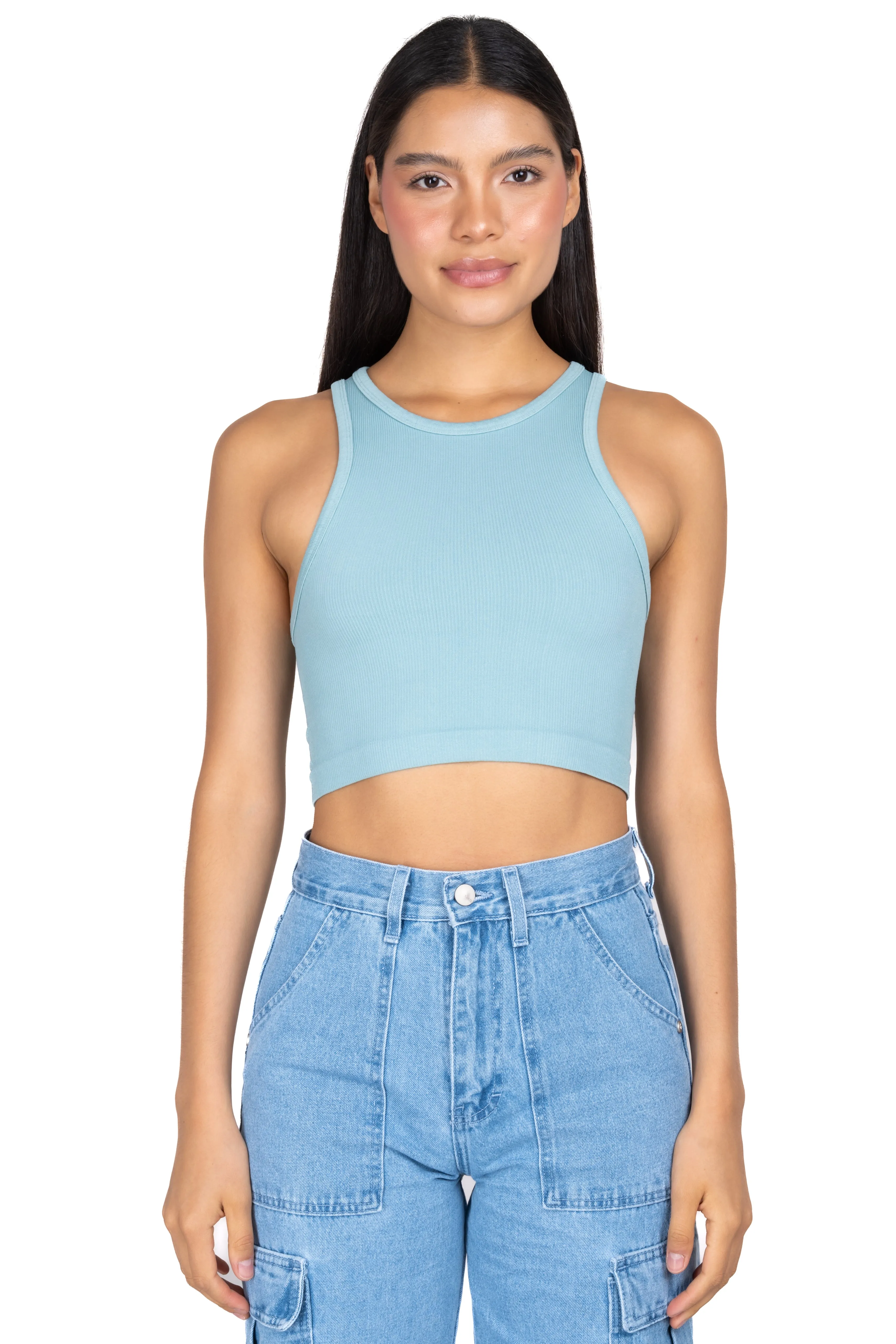 Top Tank Acanalado Liso sold by Shasa