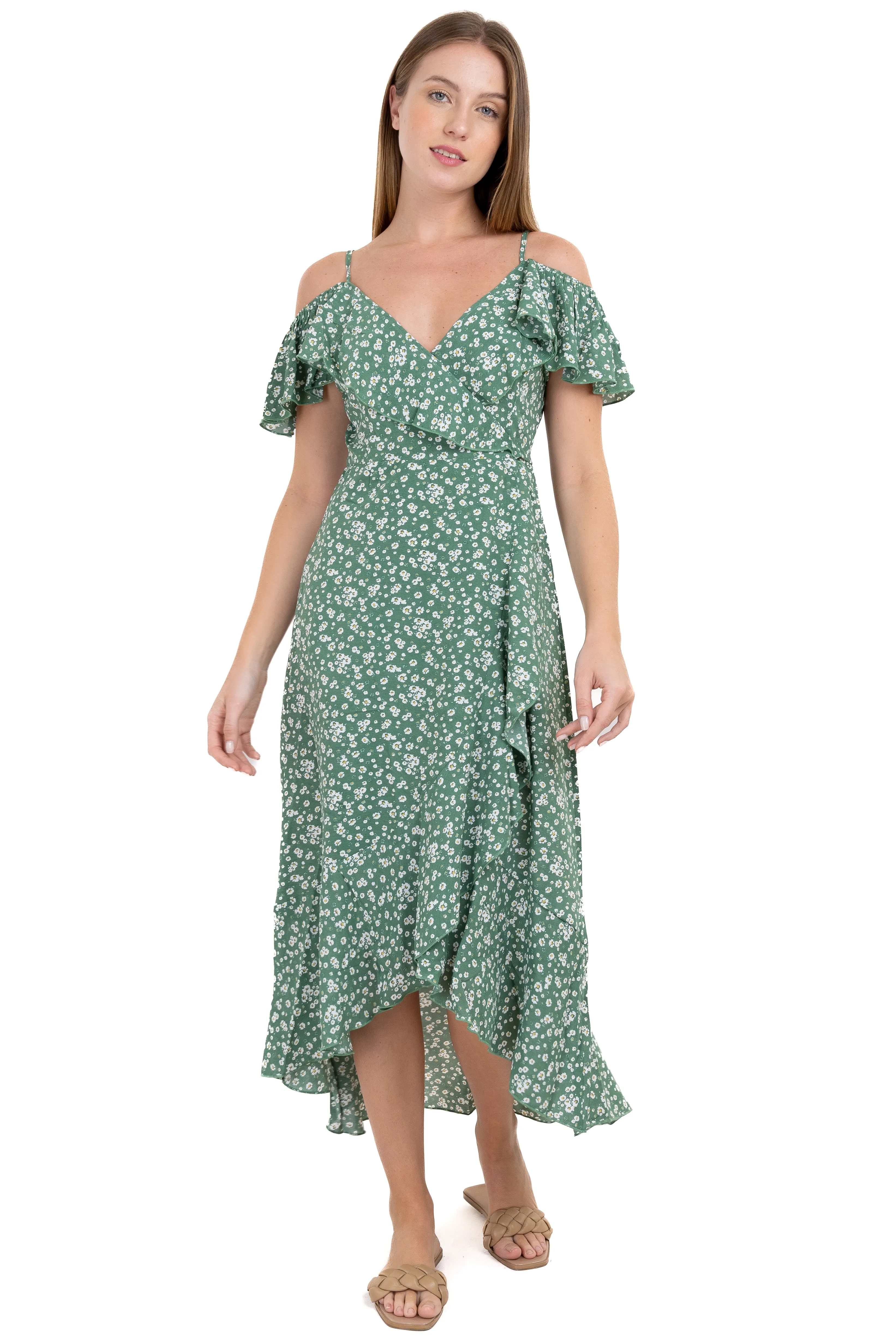 Vestido maxi tirantes olanes floral sold by Shasa product image thumbnail 2