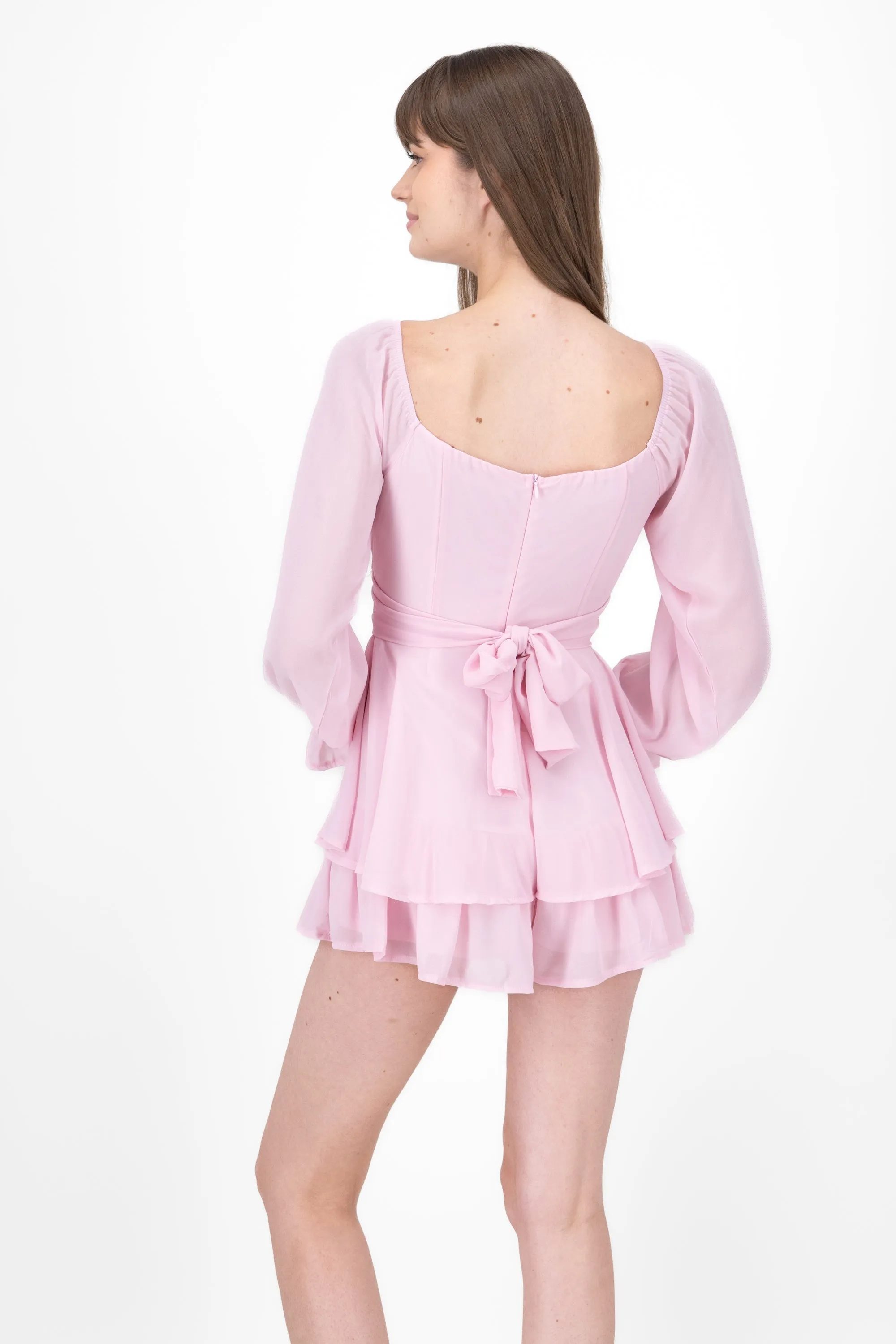 Vestido mini manga larga mesh sold by Shasa product image thumbnail 4