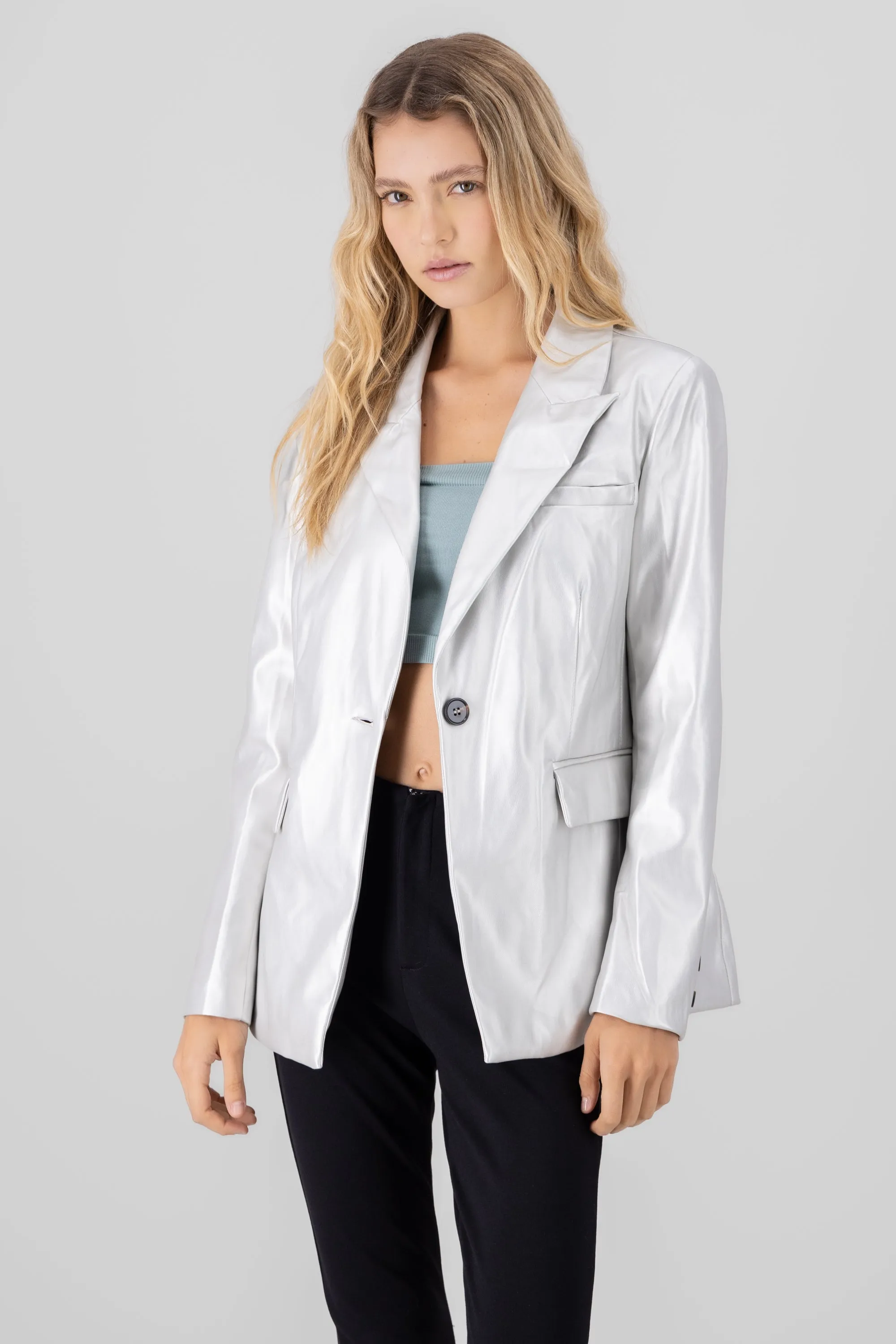 Saco sastreado metalico sold by Shasa product image thumbnail 2