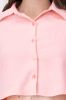 Camisa crop efecto textura sold by Shasa
