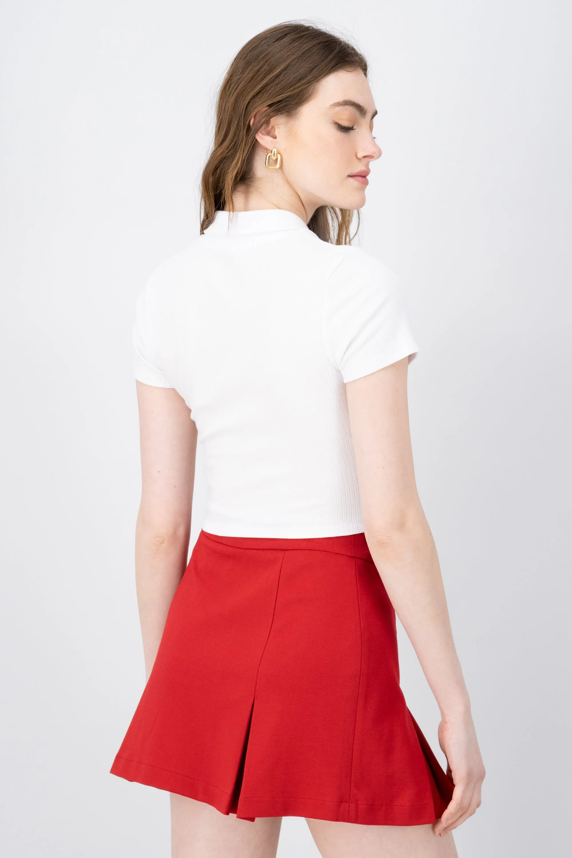 Top de cuello polo con cut out sold by Shasa product image thumbnail 4