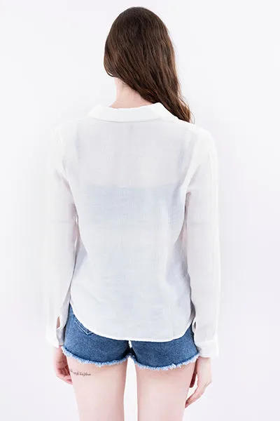 Camisa manga larga lisa textura sold by Shasa product image thumbnail 4