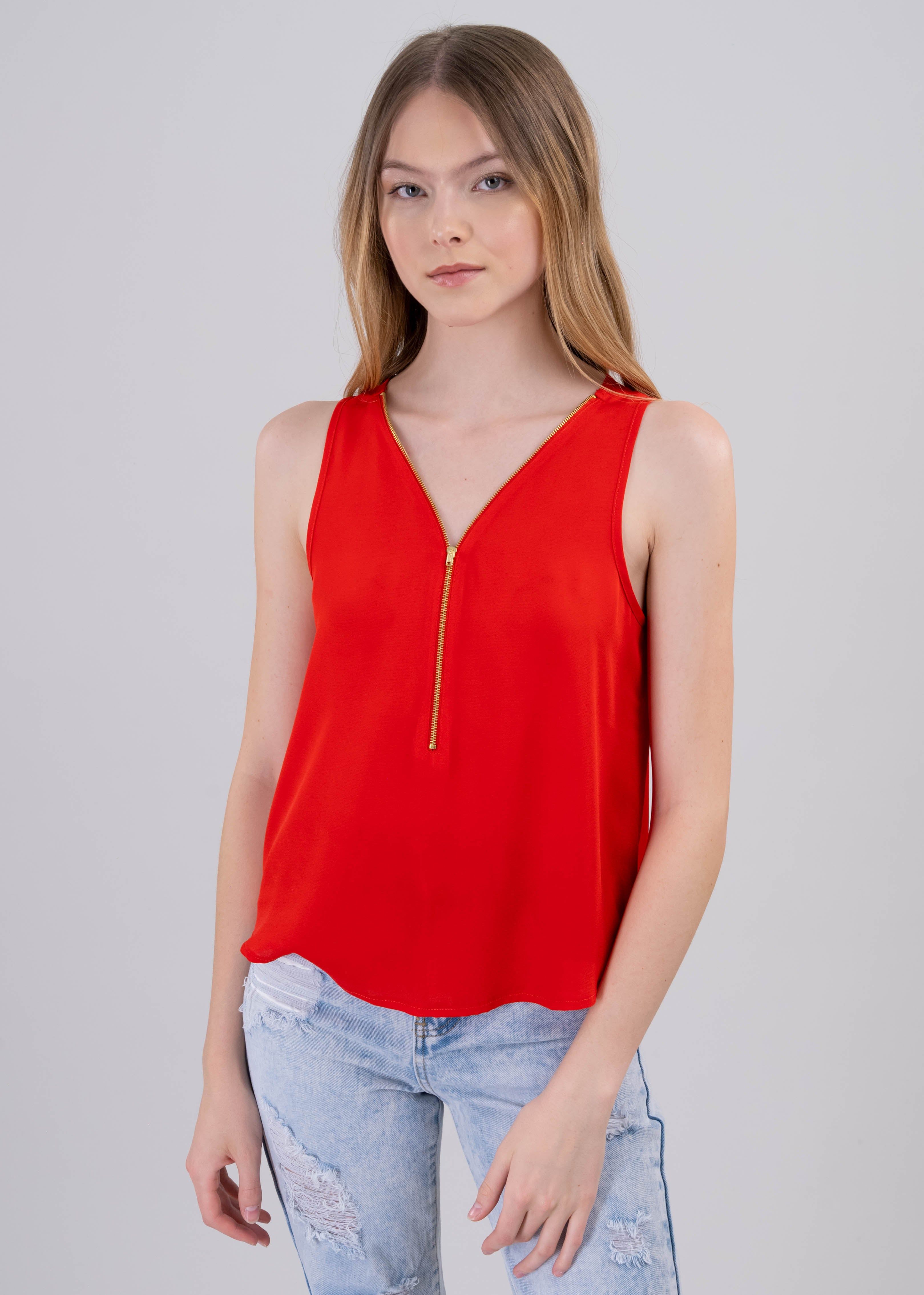 Blusa tirantes cierre delantero sold by Shasa product image thumbnail 2
