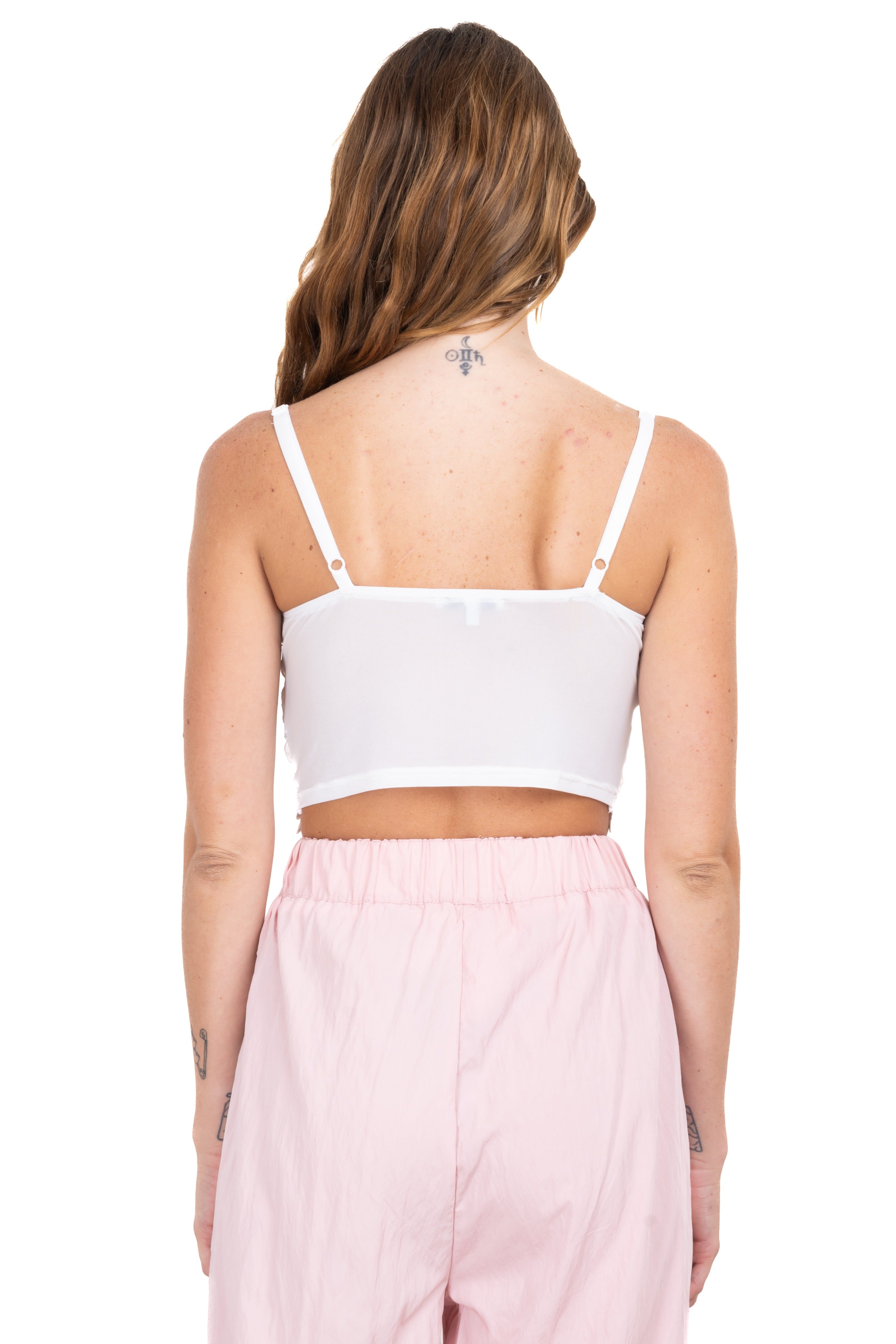 Top con copas encaje flores sold by Shasa product image thumbnail 4