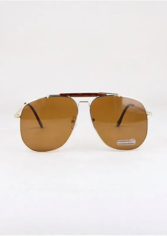 Lentes aviador armazón metálico sold by Shasa