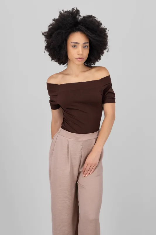 Bodysuit Liso Hombros Descubiertos sold by Shasa