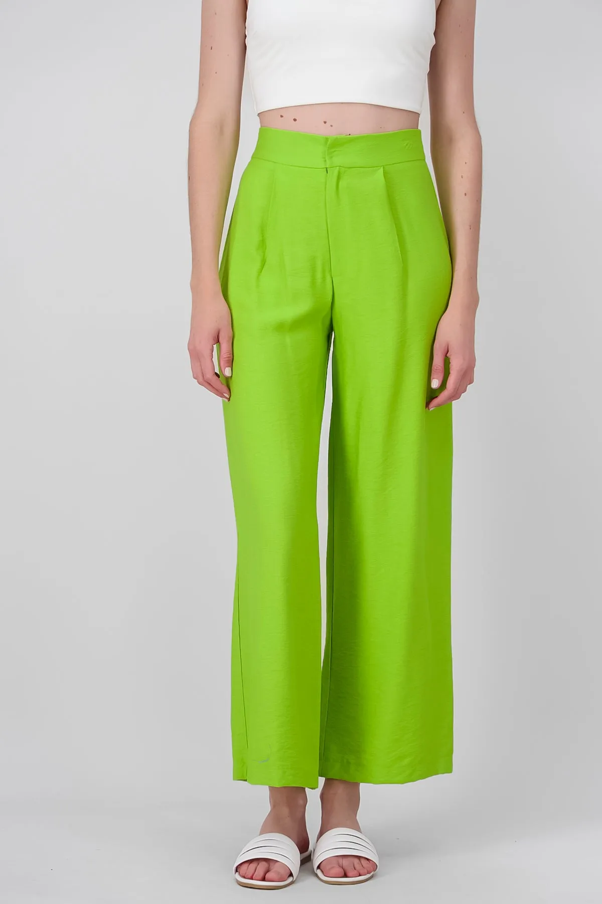 Pantalon fluido liso sold by Shasa product image thumbnail 2