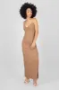 Vestido maxi tirantes textura sold by Shasa