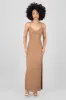 Vestido maxi tirantes textura sold by Shasa