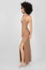 Vestido maxi tirantes textura sold by Shasa
