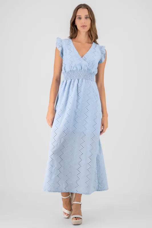 Vestido olanes bordado sold by Shasa