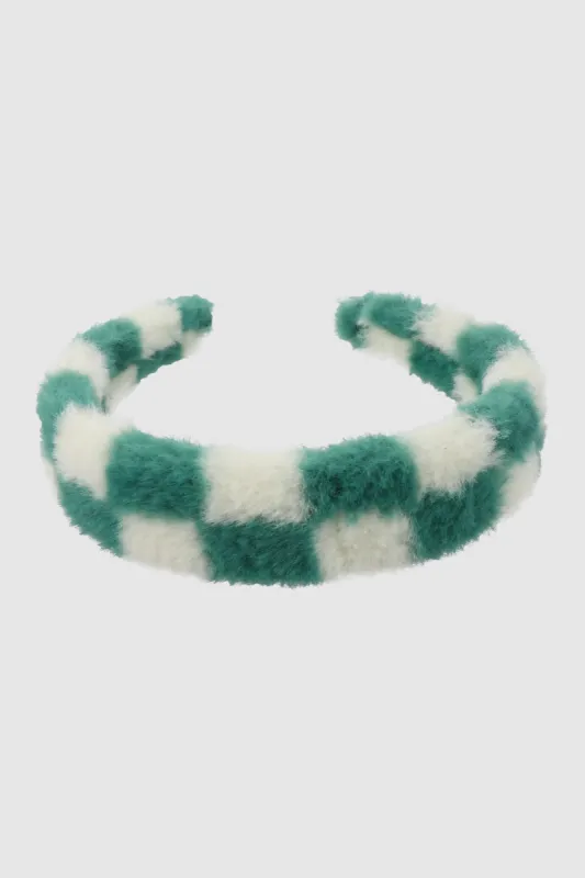 Diadema Peluche Cuadros sold by Shasa
