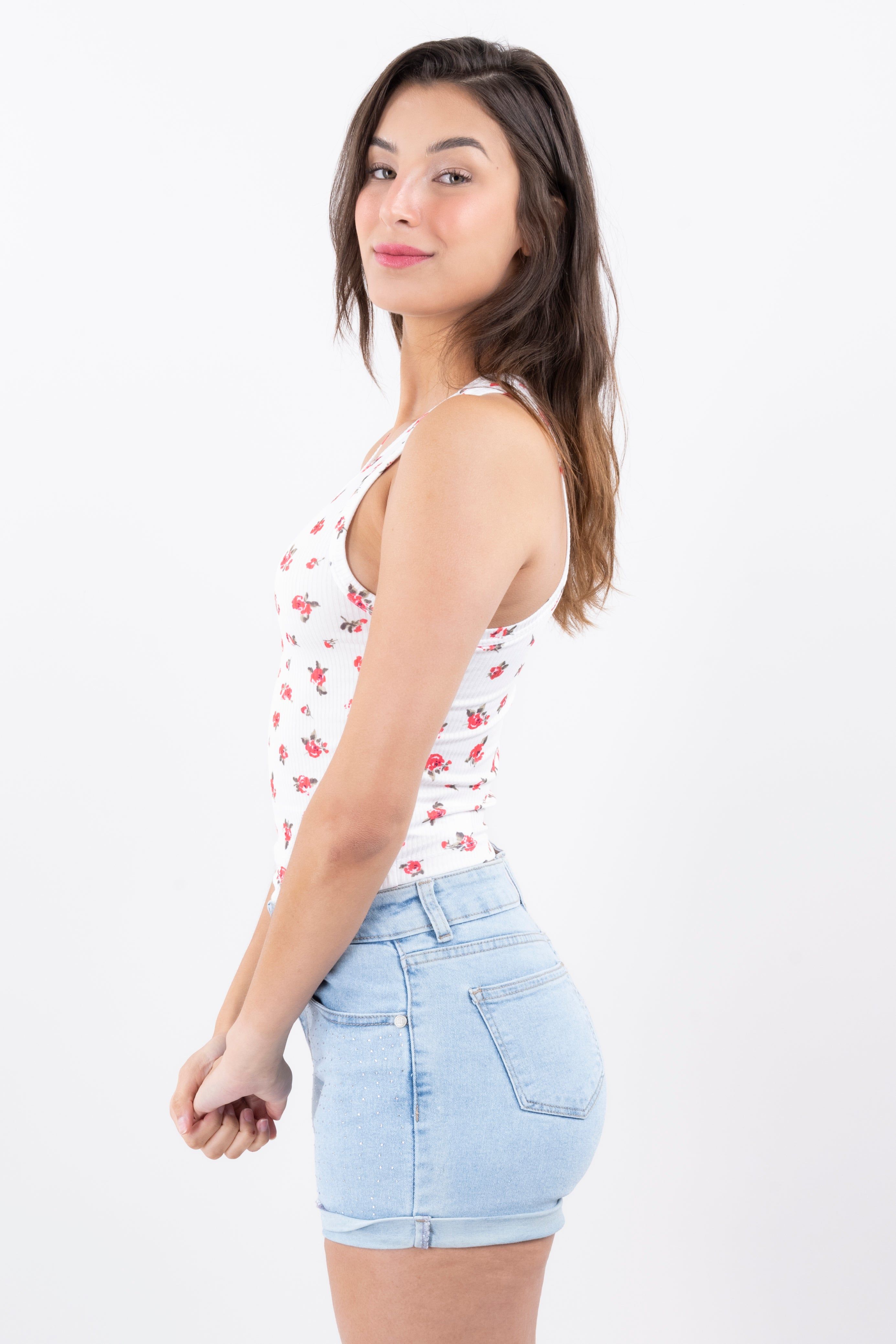 Top acanalado flores sold by Shasa product image thumbnail 3