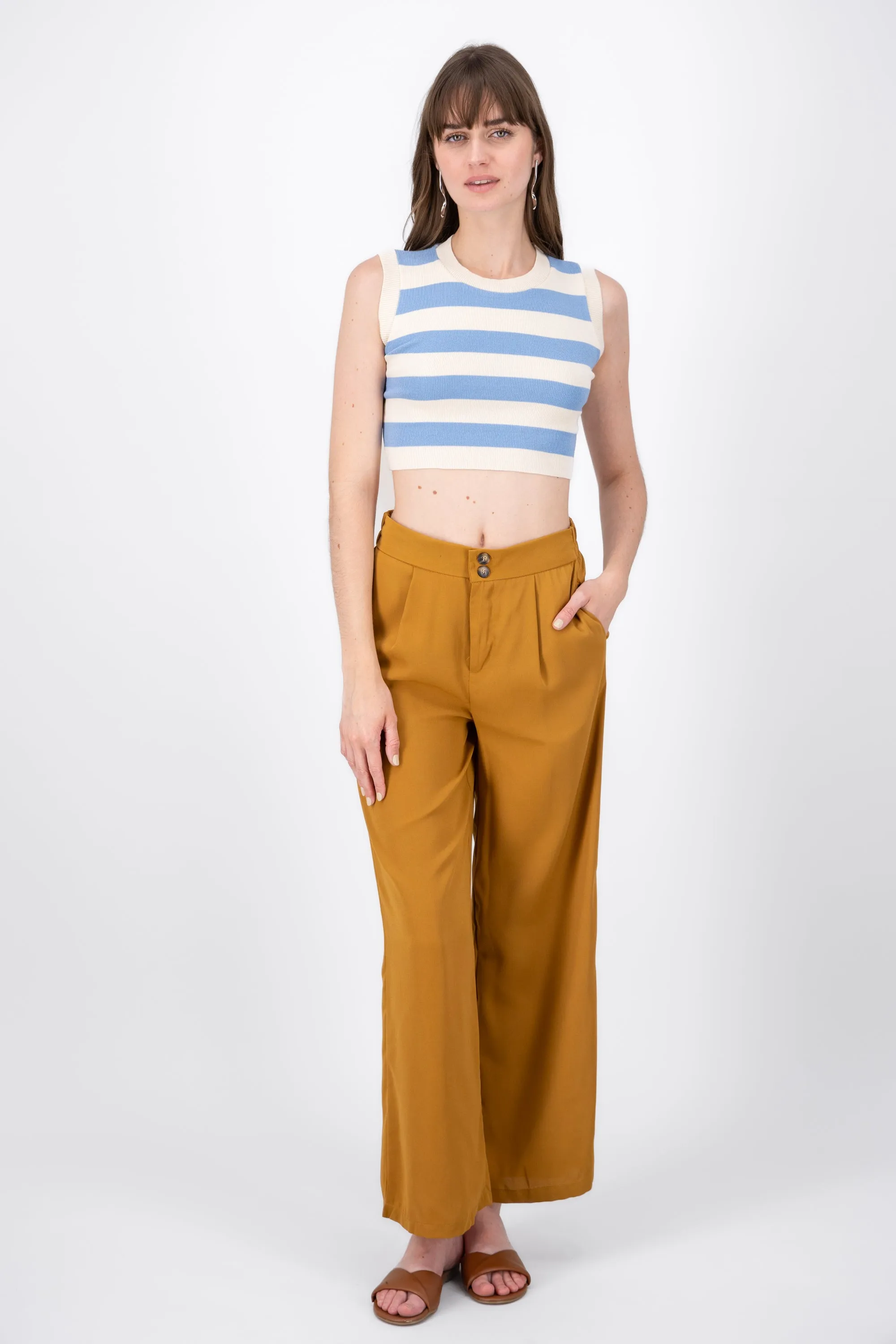 Pantalon Resorte Cintura Con Lazo Hypsters sold by Shasa