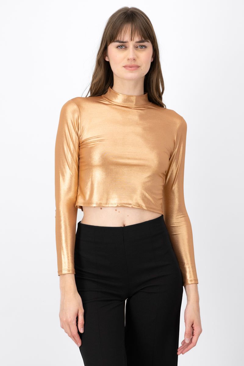 Top Metalico Manga Larga sold by Shasa