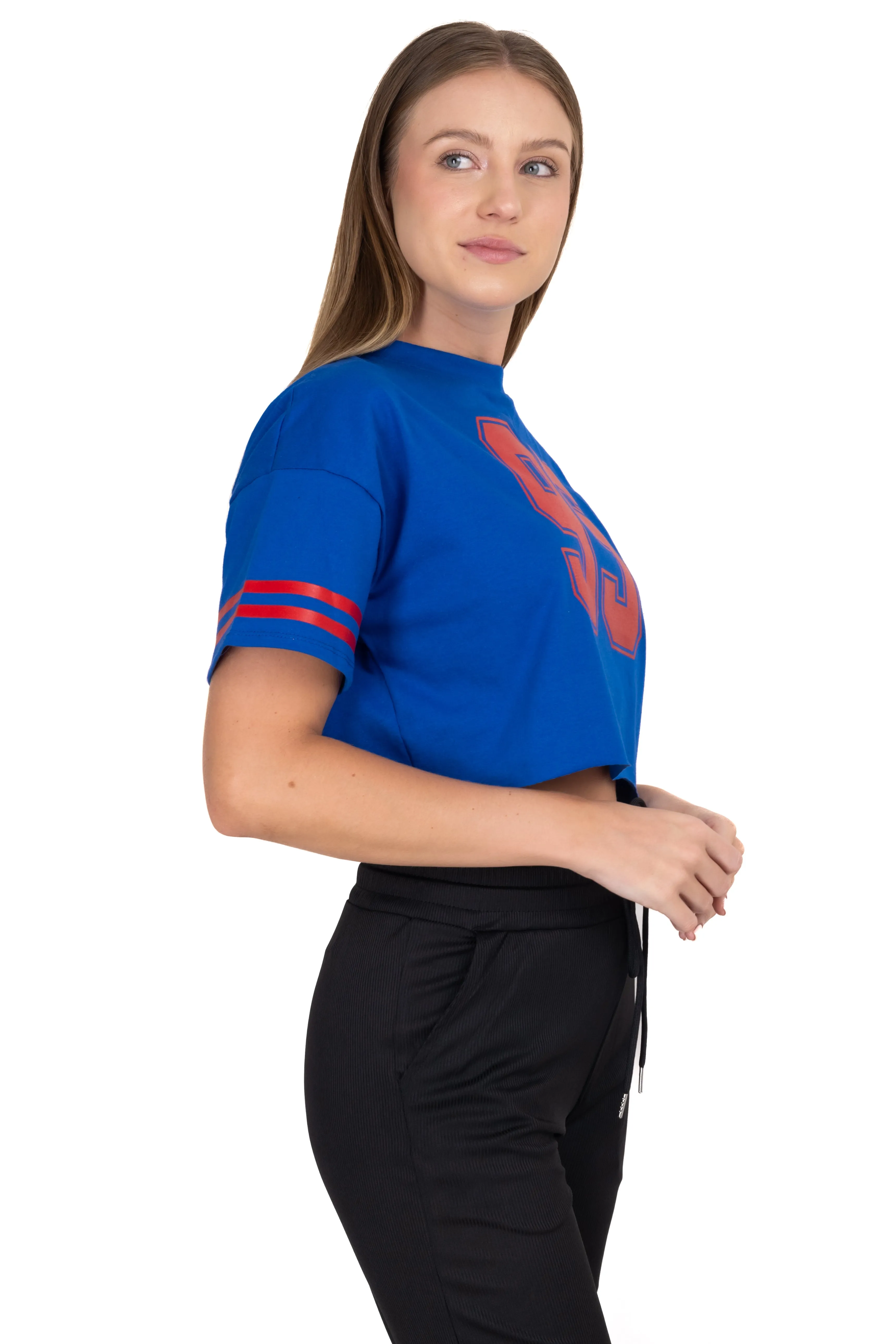 Top crop manga corta amplia sold by Shasa product image thumbnail 3