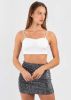 Top crop copas tirantes brillos sold by Shasa