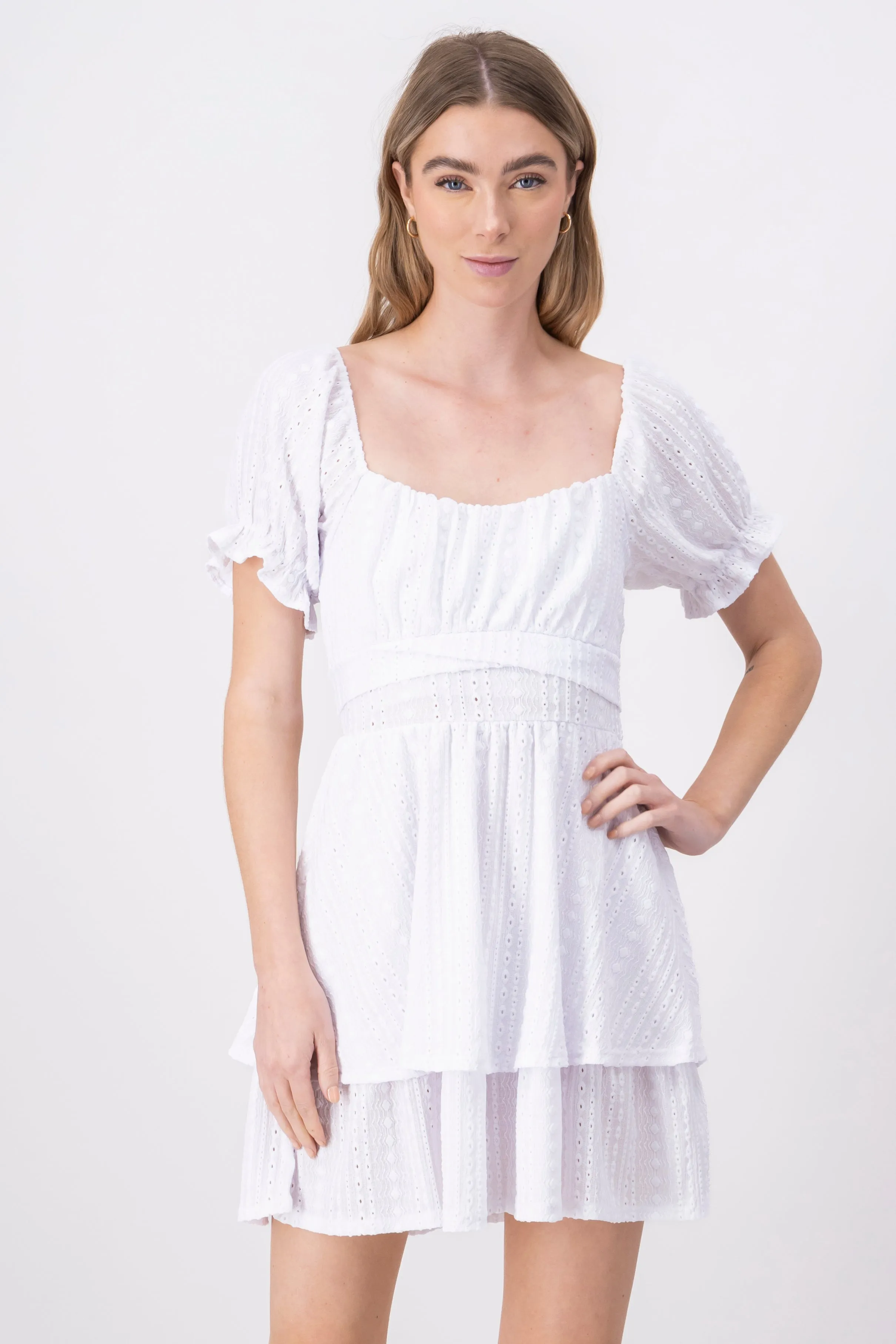 Vestido mini manga abullonada sold by Shasa product image thumbnail 2