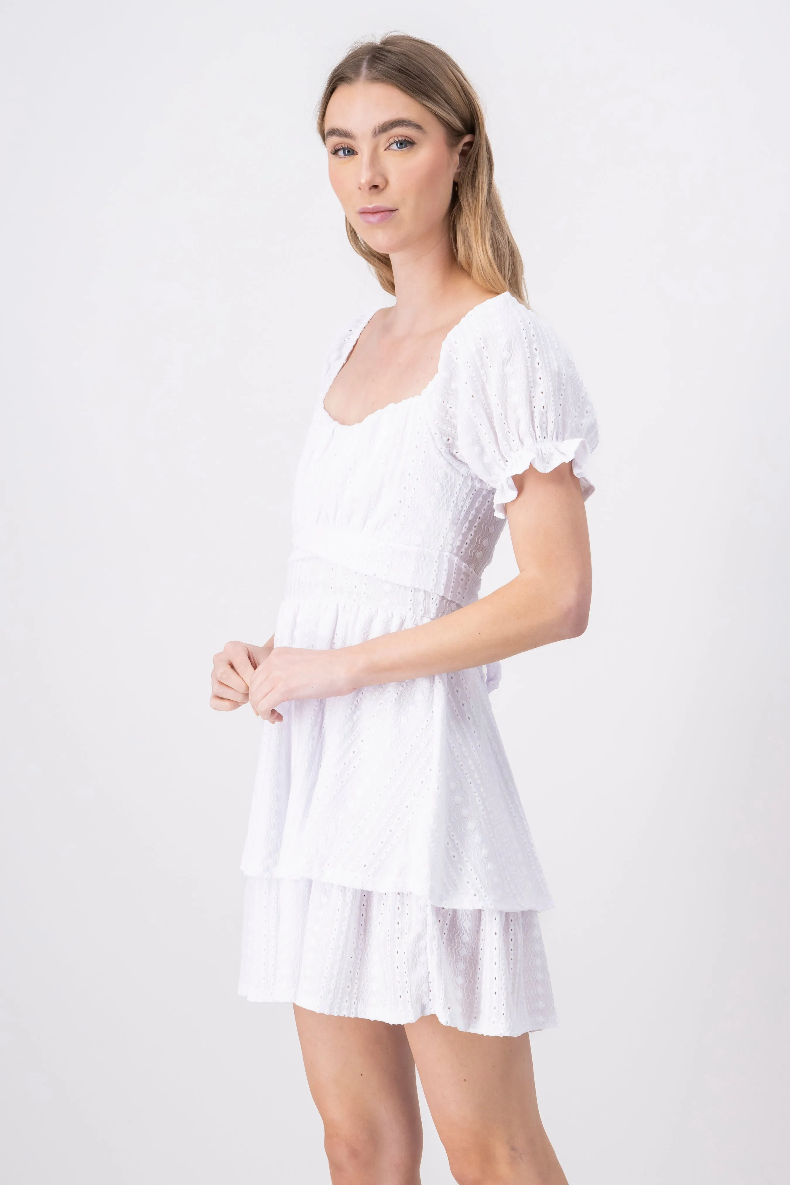 Vestido mini manga abullonada sold by Shasa product image thumbnail 3