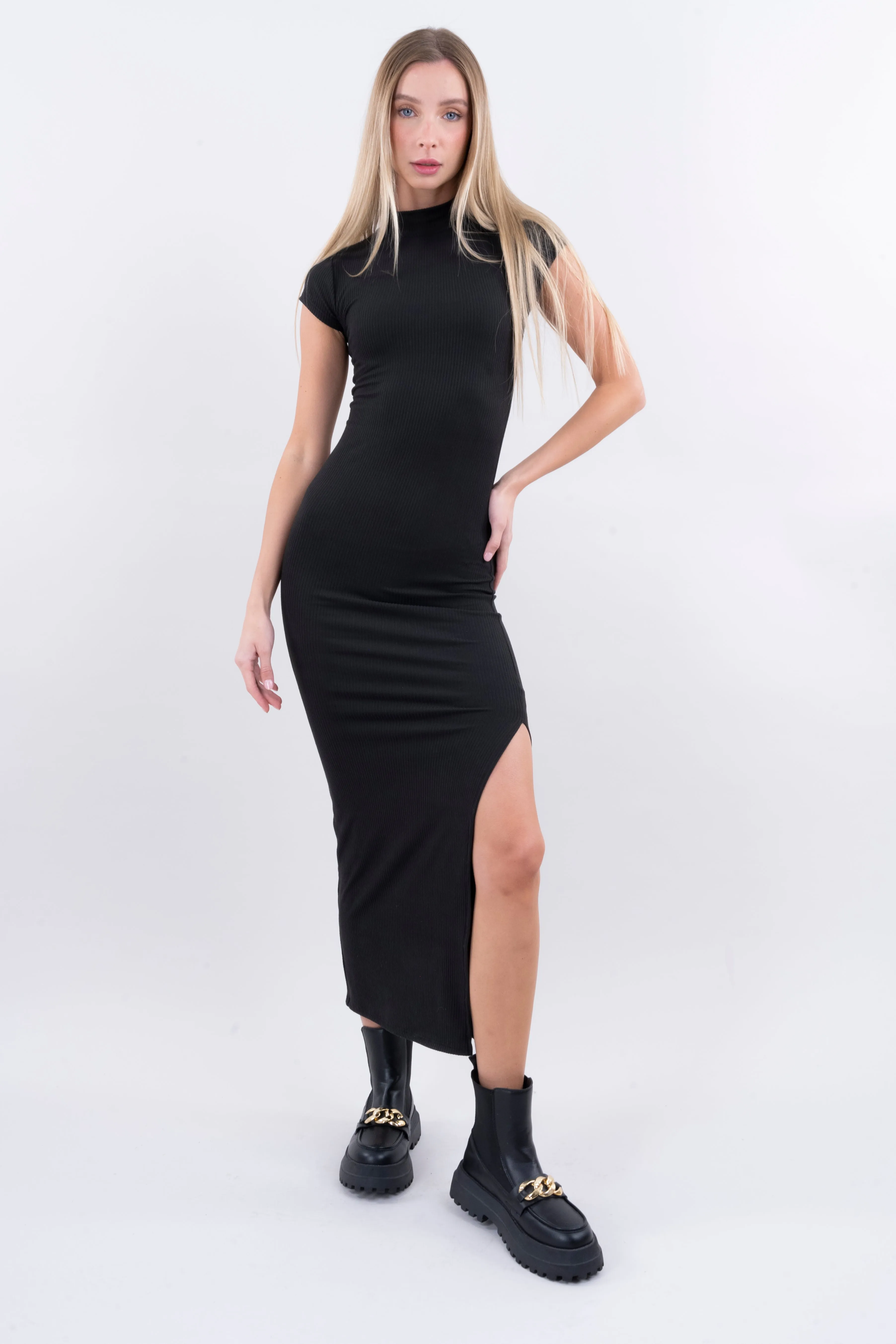 Vestido Maxi Bodycon Abertura Pierna sold by Shasa product image thumbnail 2