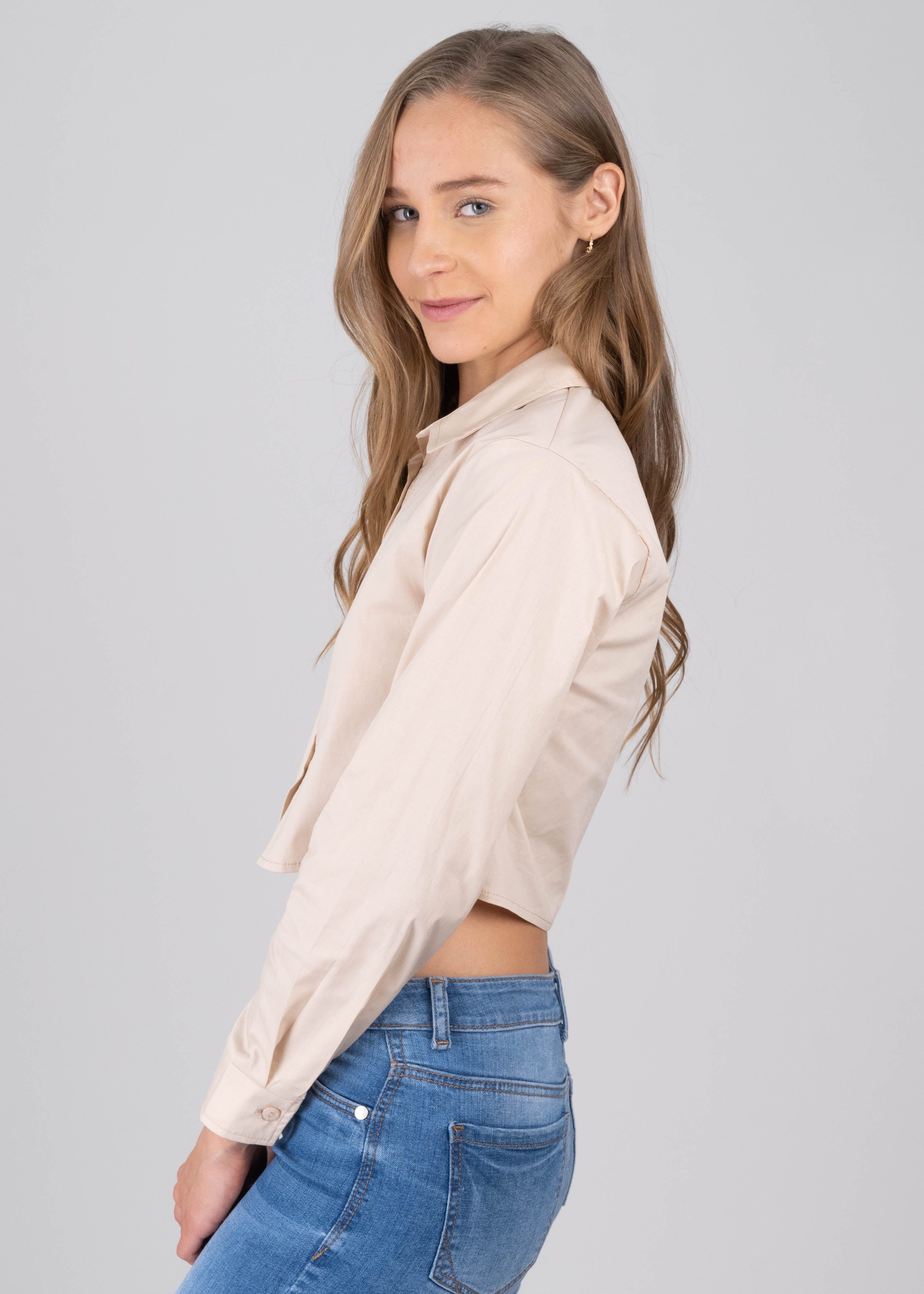 Camisa Crop Manga Larga sold by Shasa product image thumbnail 3