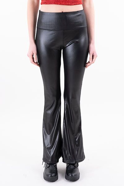 Pantalón flared efecto piel sold by Shasa product image thumbnail 2