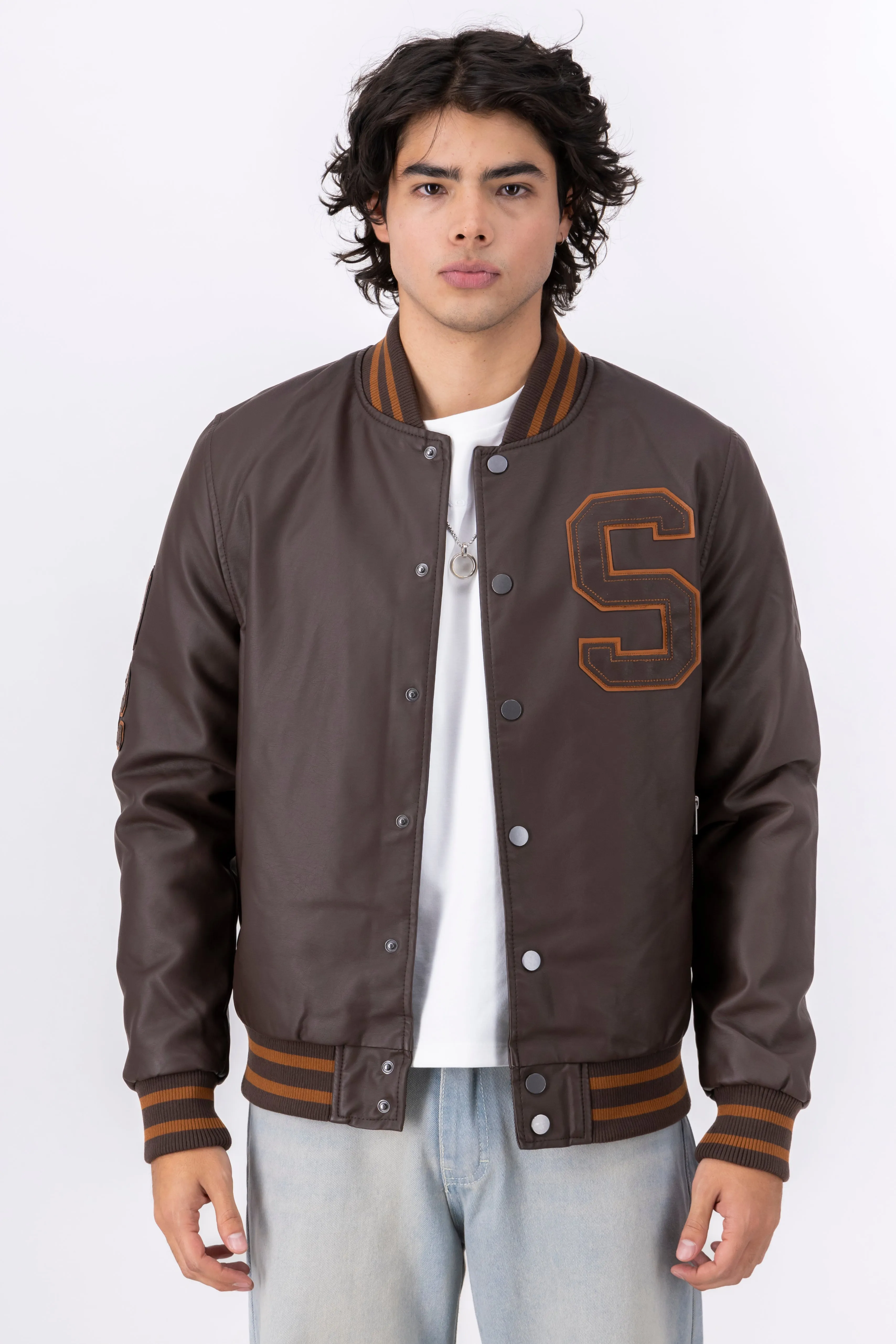 Chamarra Varsity S Pu sold by Shasa product image thumbnail 2
