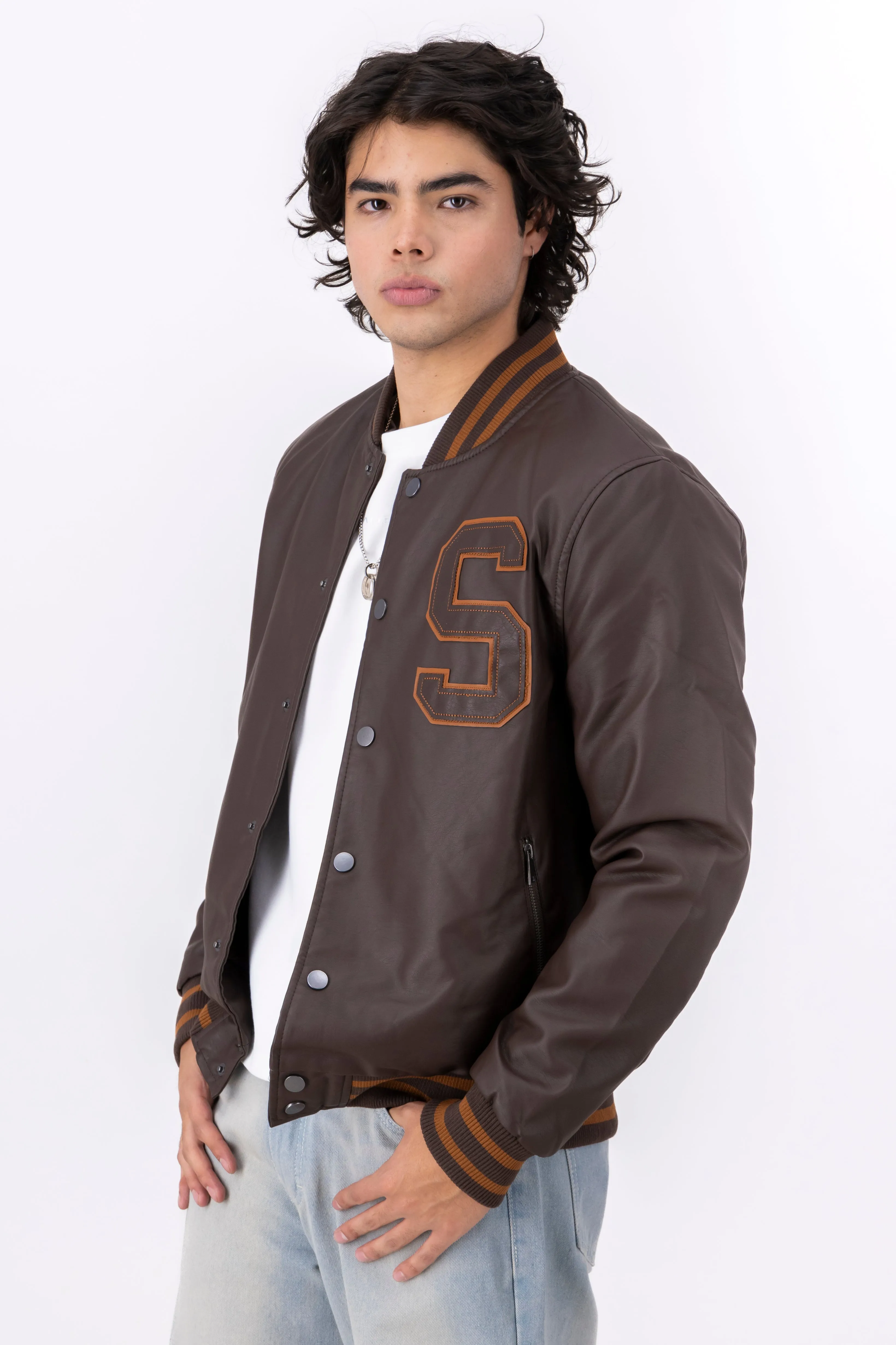Chamarra Varsity S Pu sold by Shasa product image thumbnail 3