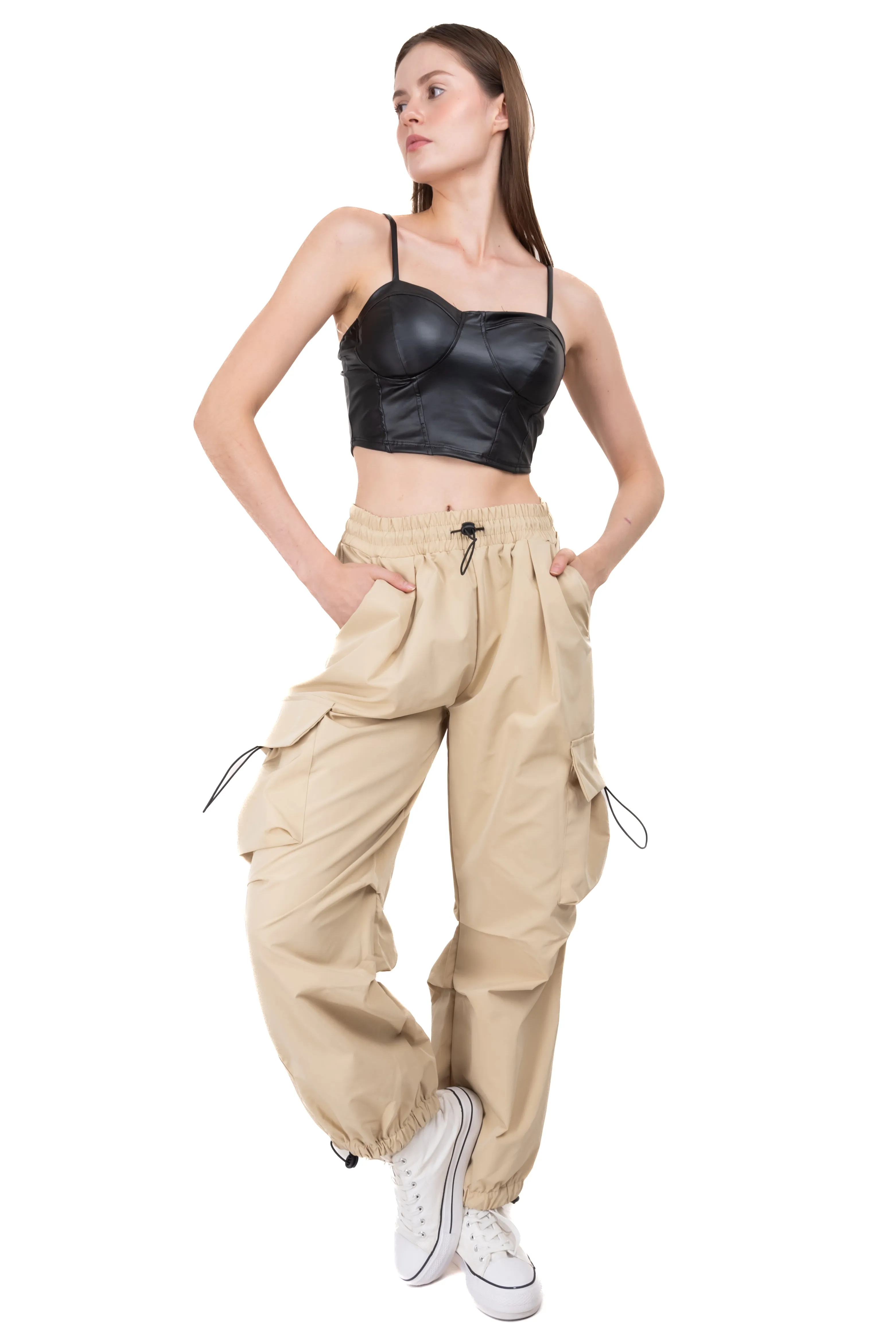 Pantalón Parachute Elásticos Bolsillos sold by Shasa product image thumbnail 2