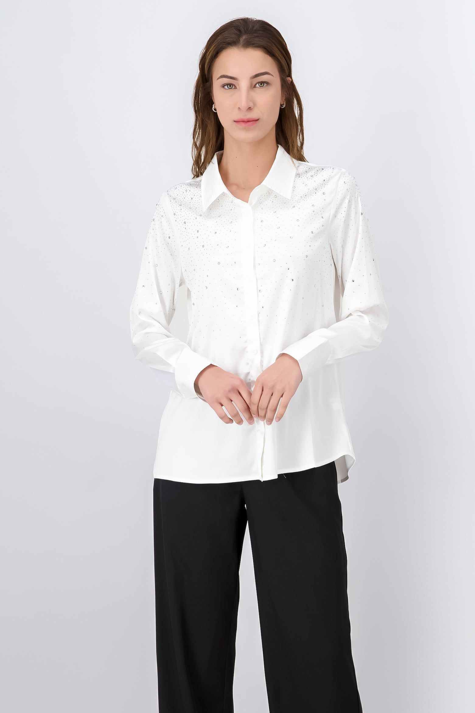 Camisa satín brillos sold by Shasa product image thumbnail 2