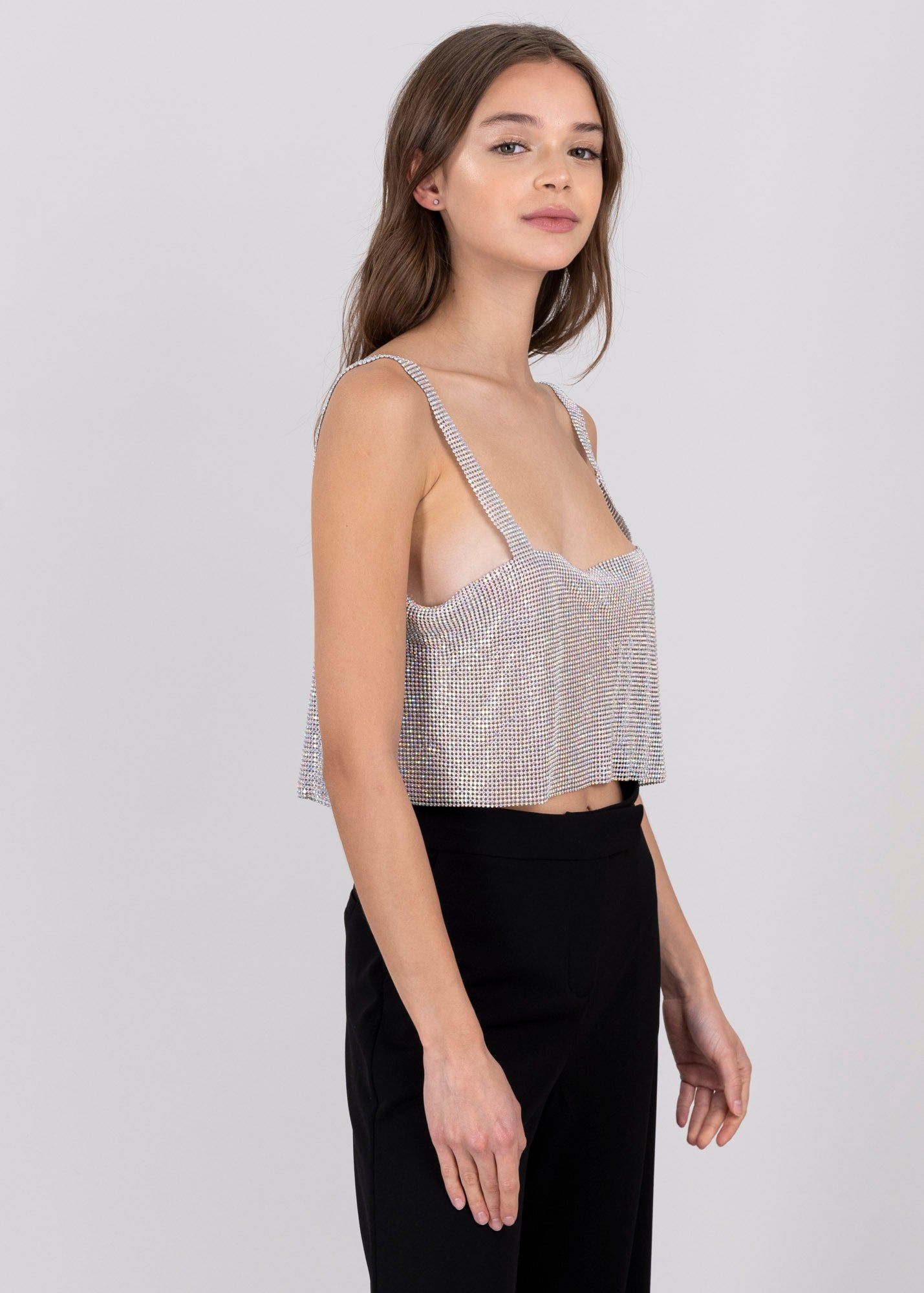 Top Crop Espalda Descubierta Brillos sold by Shasa product image thumbnail 3