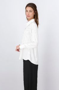 Camisa satín brillos sold by Shasa