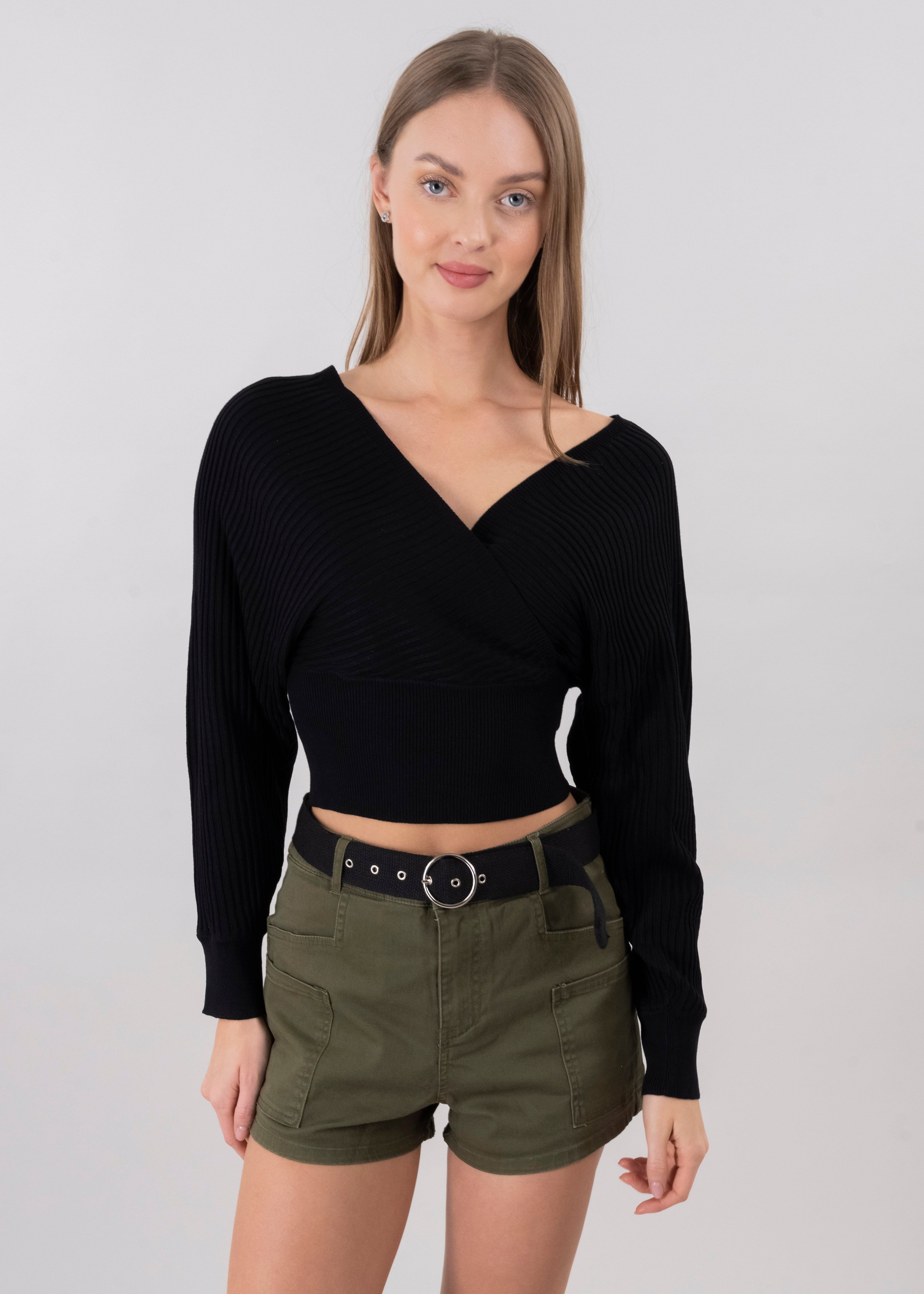 Top cruzado acanalado sold by Shasa product image thumbnail 2