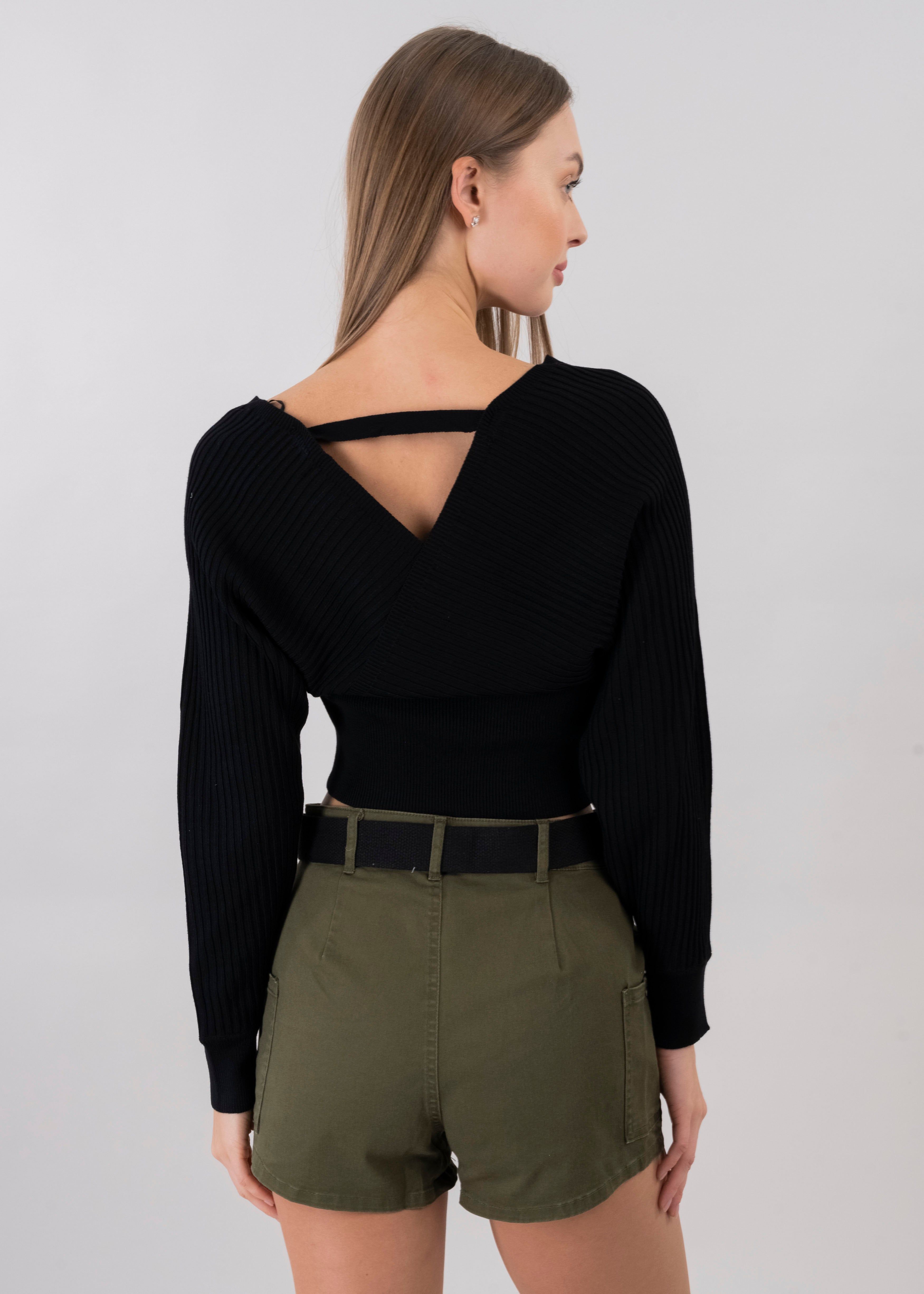 Top cruzado acanalado sold by Shasa product image thumbnail 4