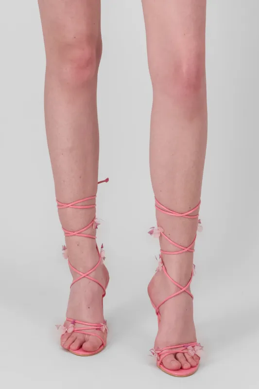 Tacon Lace Up Mariposas sold by Shasa