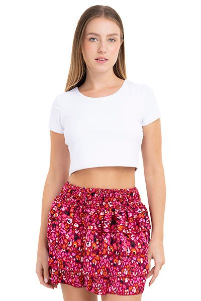 Top crop liso manga corta sold by Shasa product image thumbnail 2