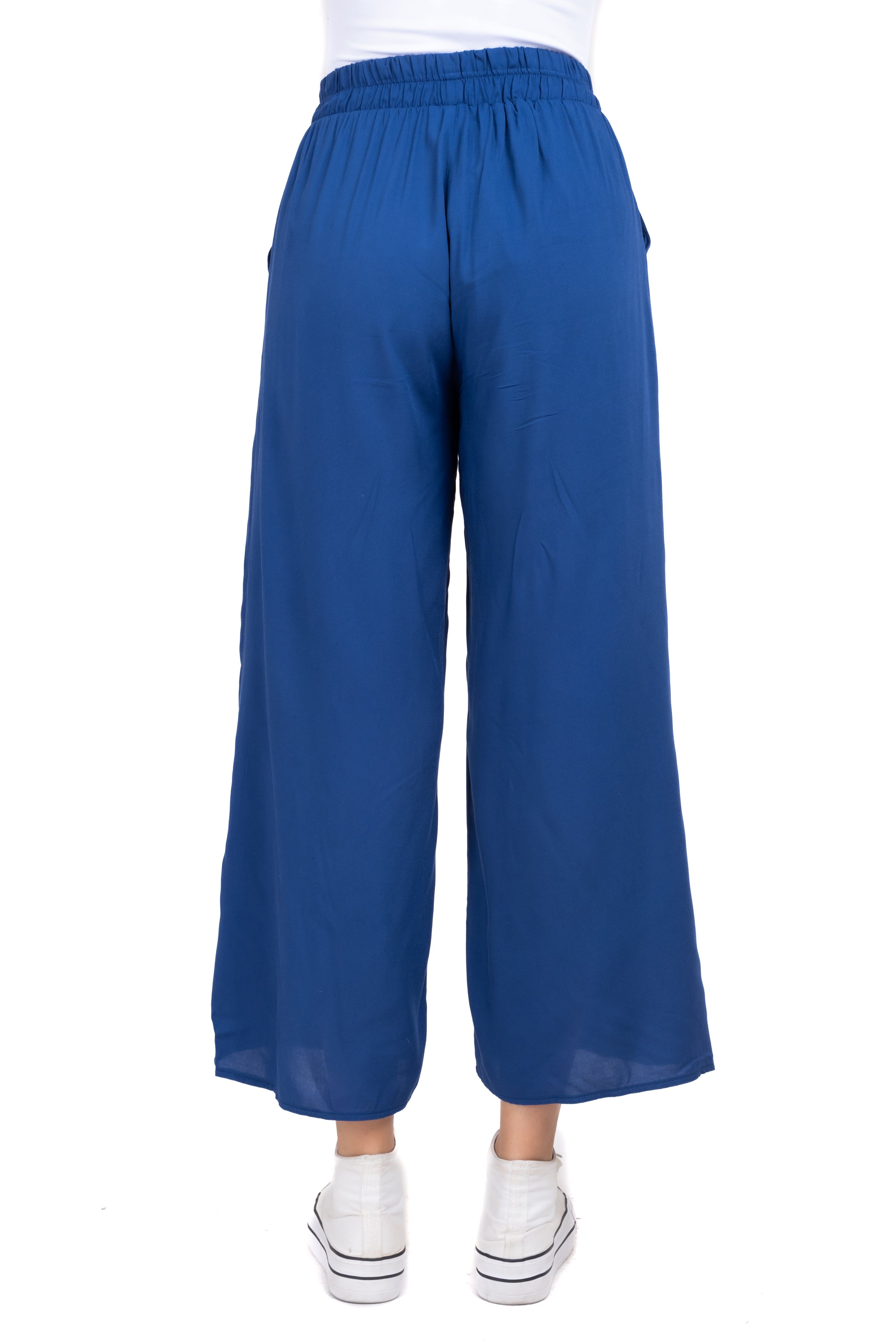 Pantalón Wide Leg Cintura Alta Fruncida sold by Shasa product image thumbnail 4