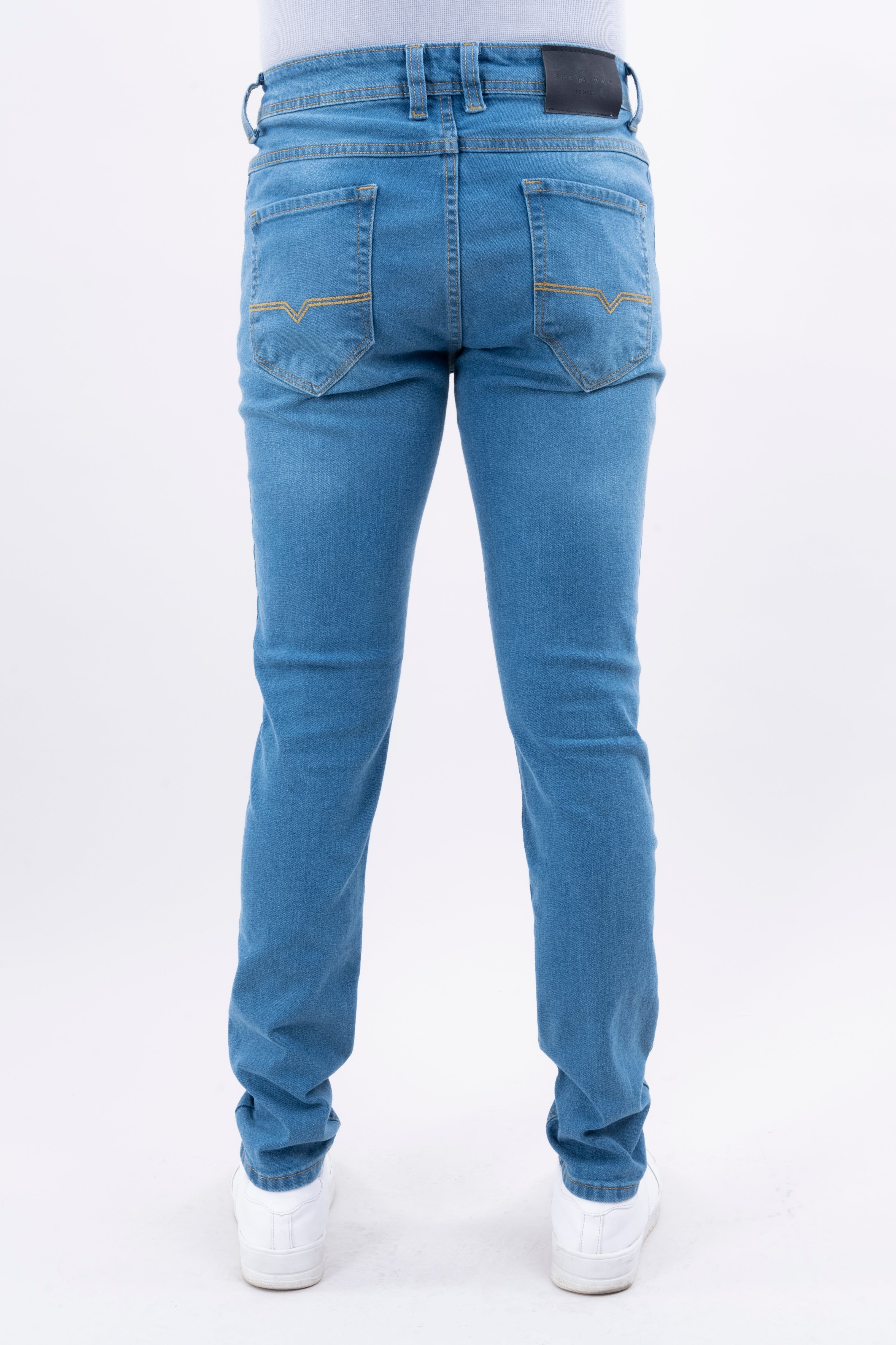Jeans skinny efecto deslavado old stone sold by Shasa product image thumbnail 3