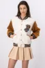 Chamarra bomber peluche parche sold by Shasa