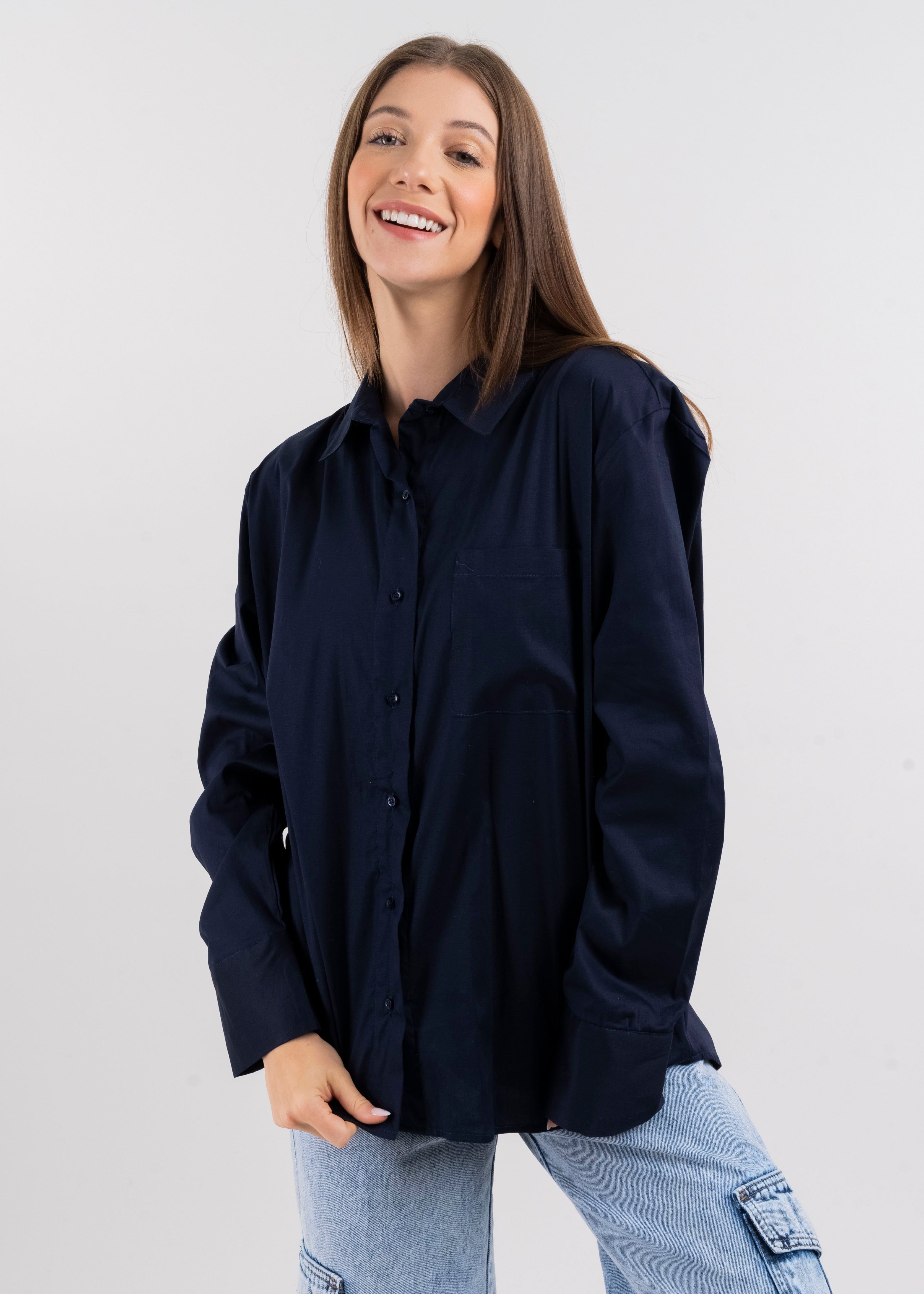 Camisa bolsillo lisa sold by Shasa