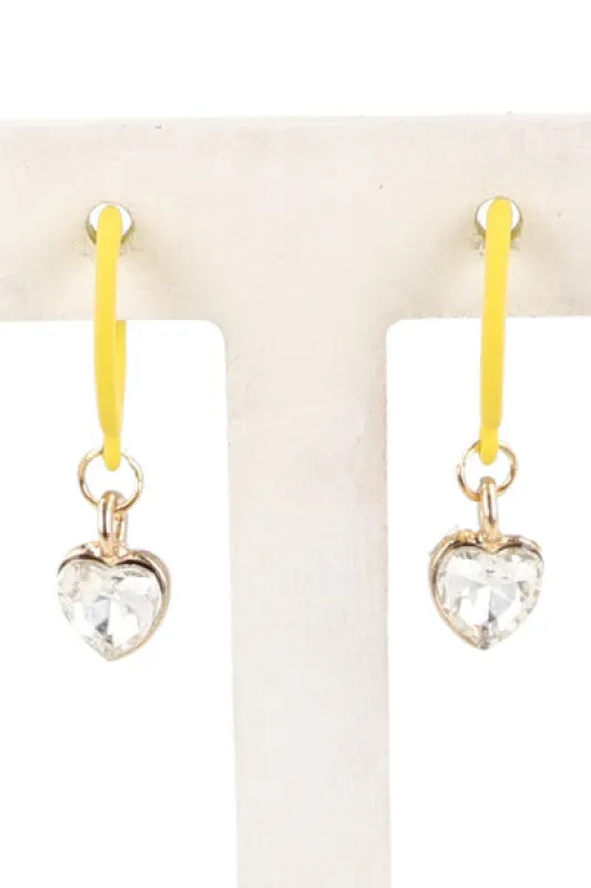 Arracadas Corazon Color sold by Shasa