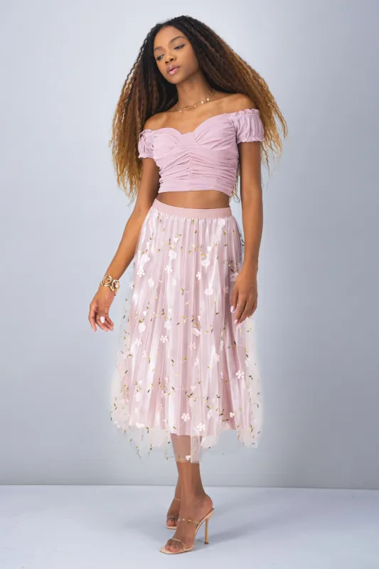 Blusa Plisada Detalle Copas sold by Shasa