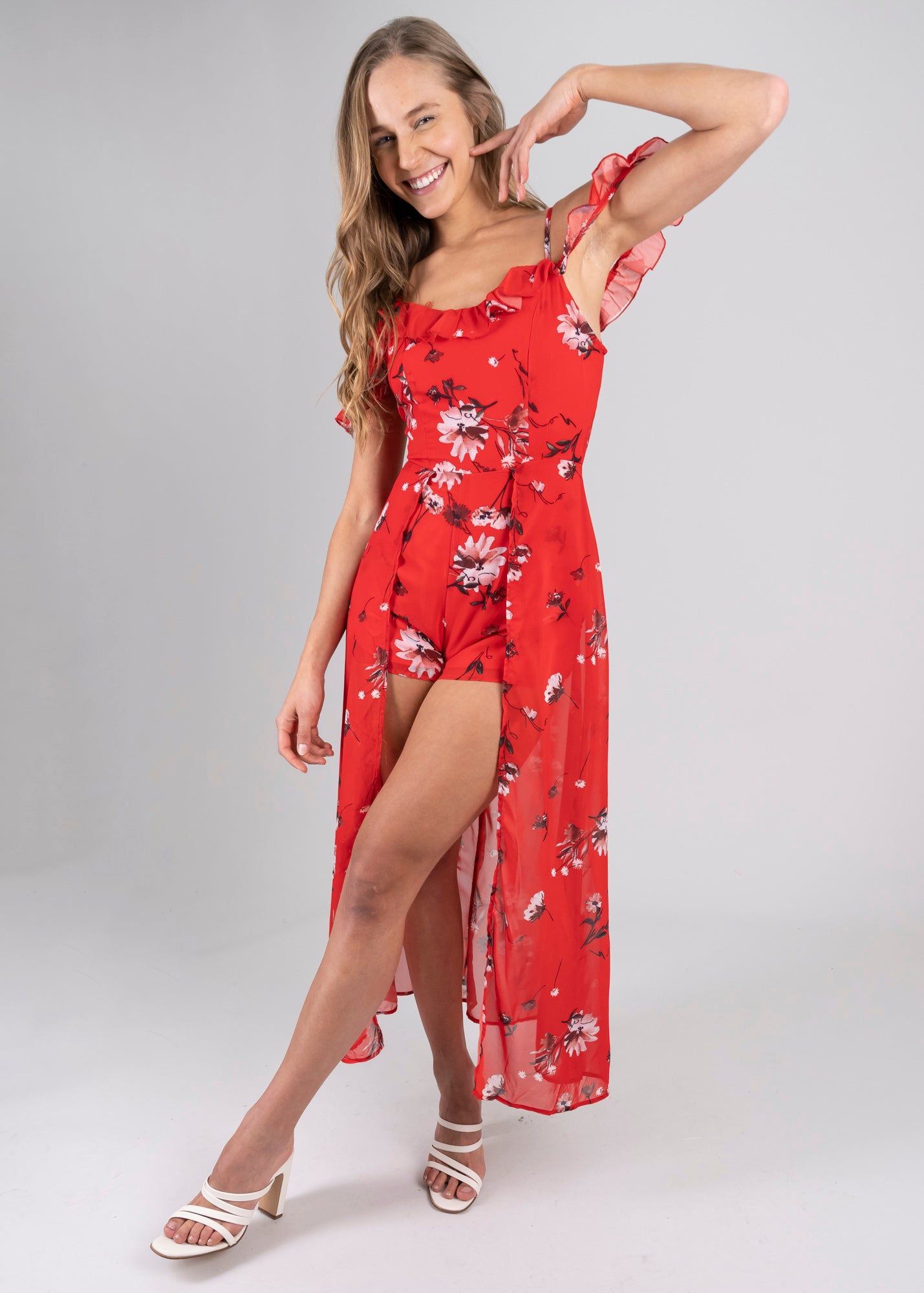 Romper maxi flores sold by Shasa