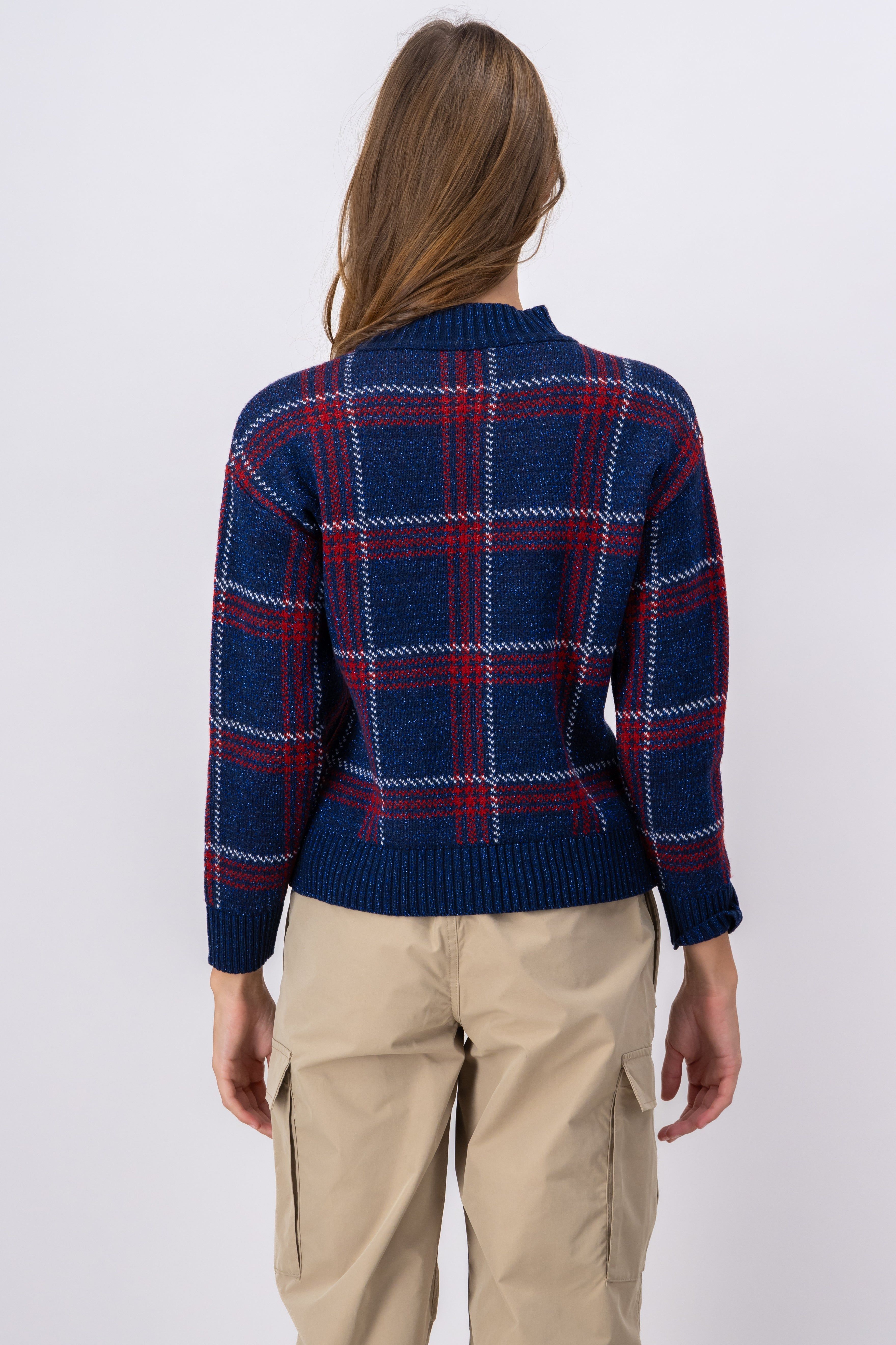 Suéter navideño cuadros sold by Shasa product image thumbnail 4